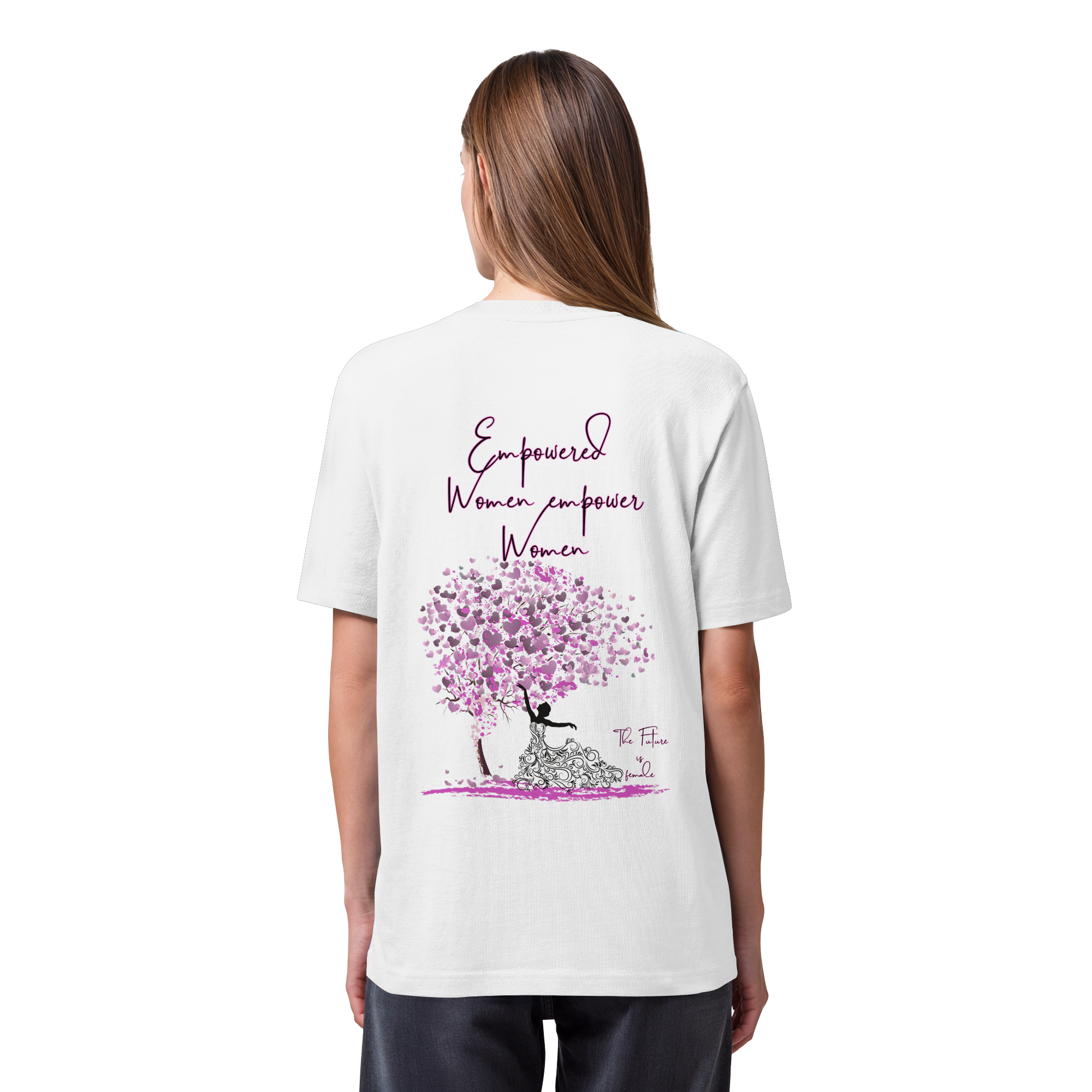 Empowered Women empower Women Backprint - Organic Heavy T-Shirt