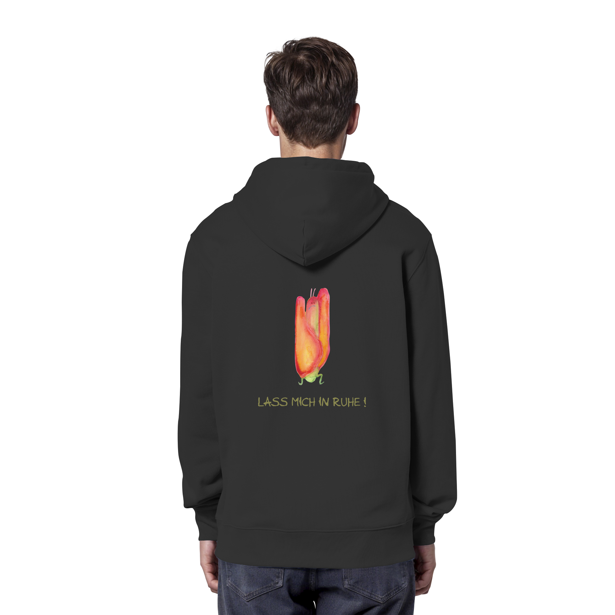 Lass mich in Ruhe! "Jona Kokon Edition" Backprint - Organic Hoodie