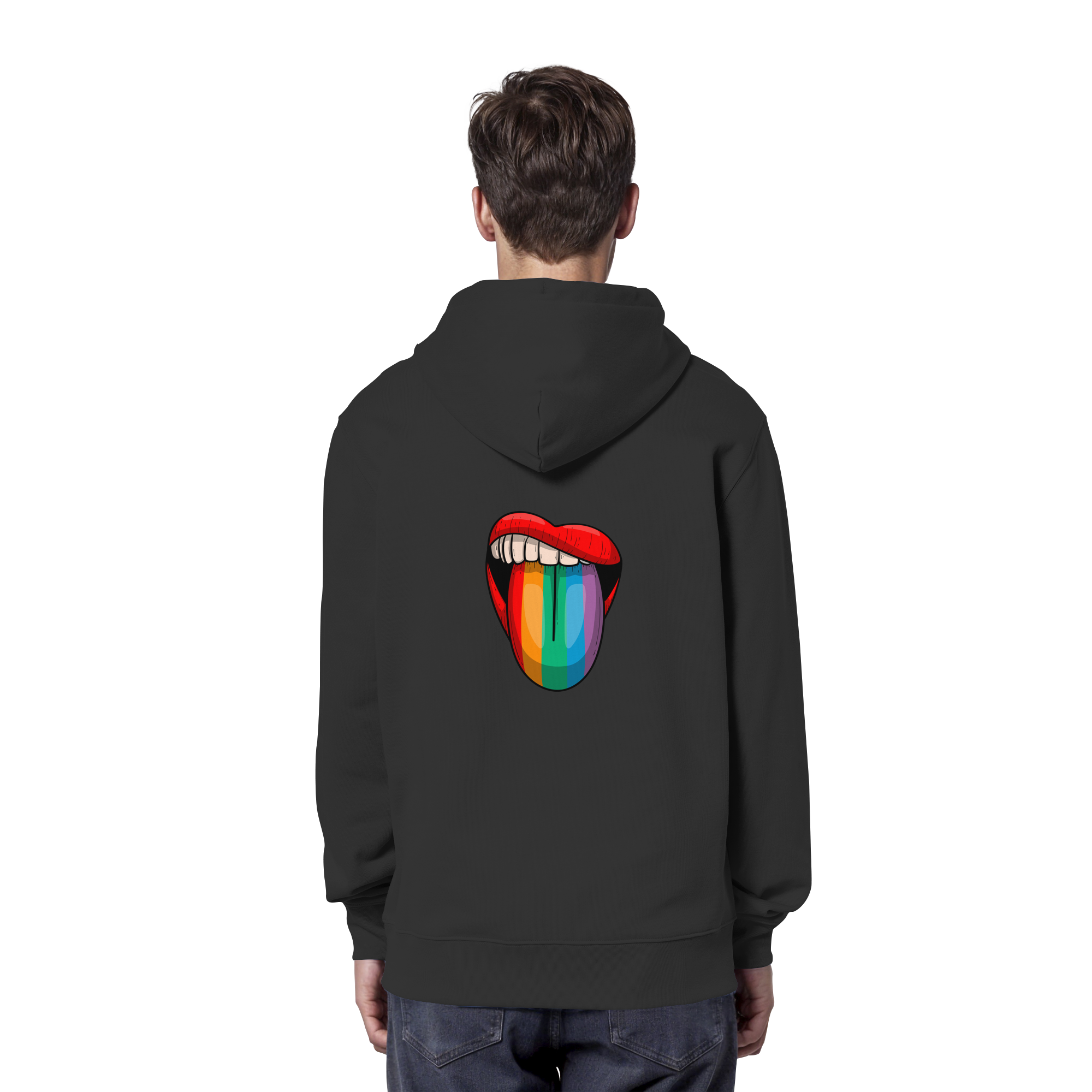 Speak Up or Shut Up Backprint - Organic Hoodie