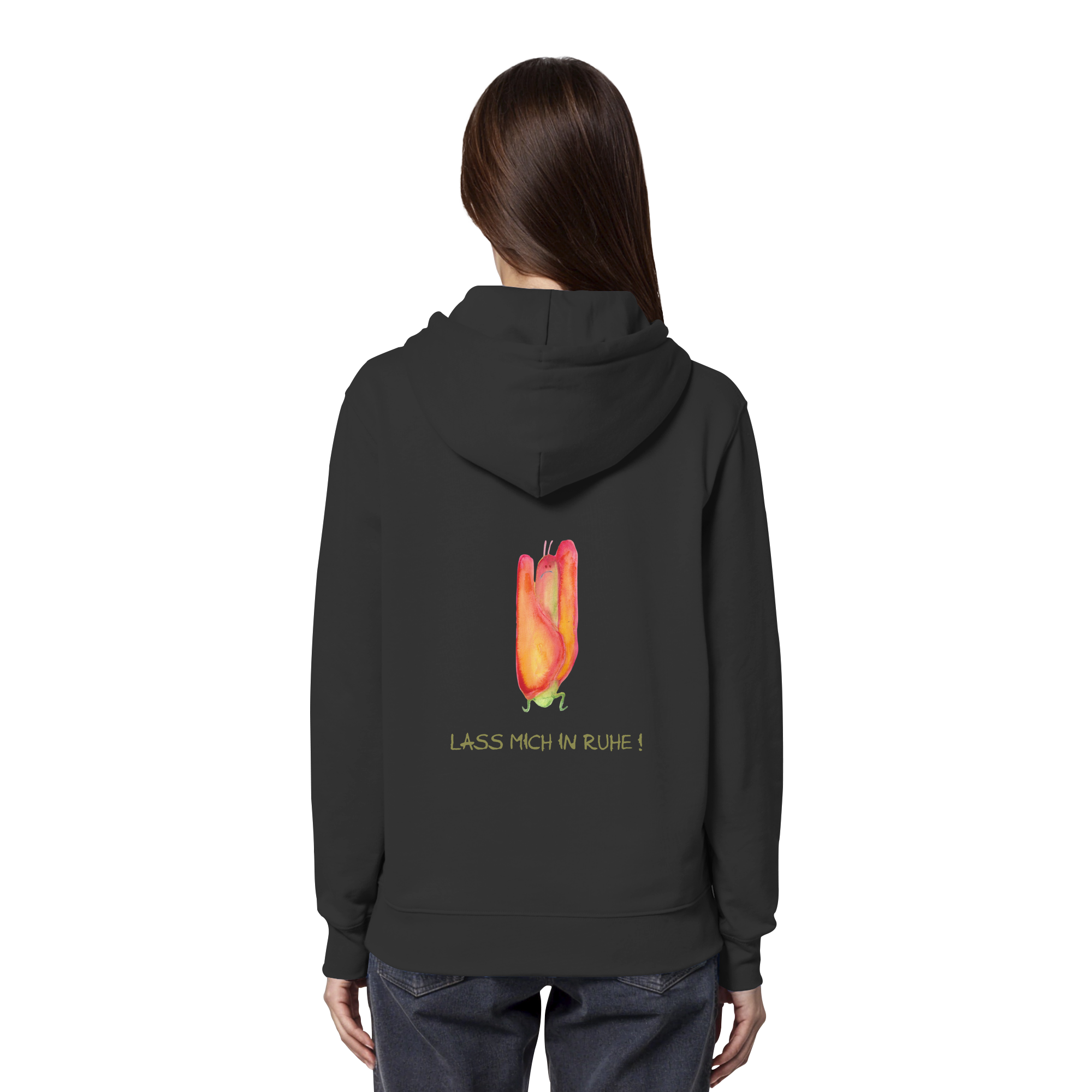 Lass mich in Ruhe! "Jona Kokon Edition" Backprint - Organic Hoodie