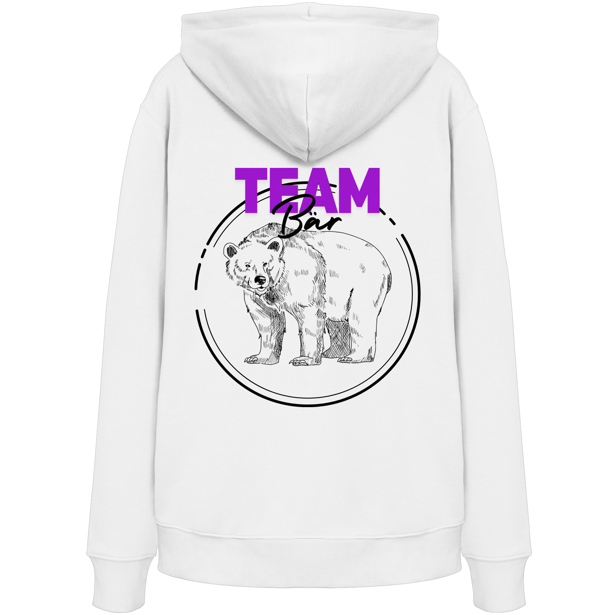 Team Bär Backprint - Organic Hoodie