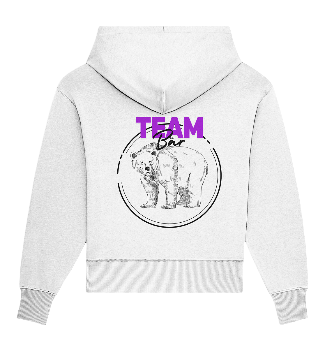Team Bär Backprint - Organic Oversize Hoodie