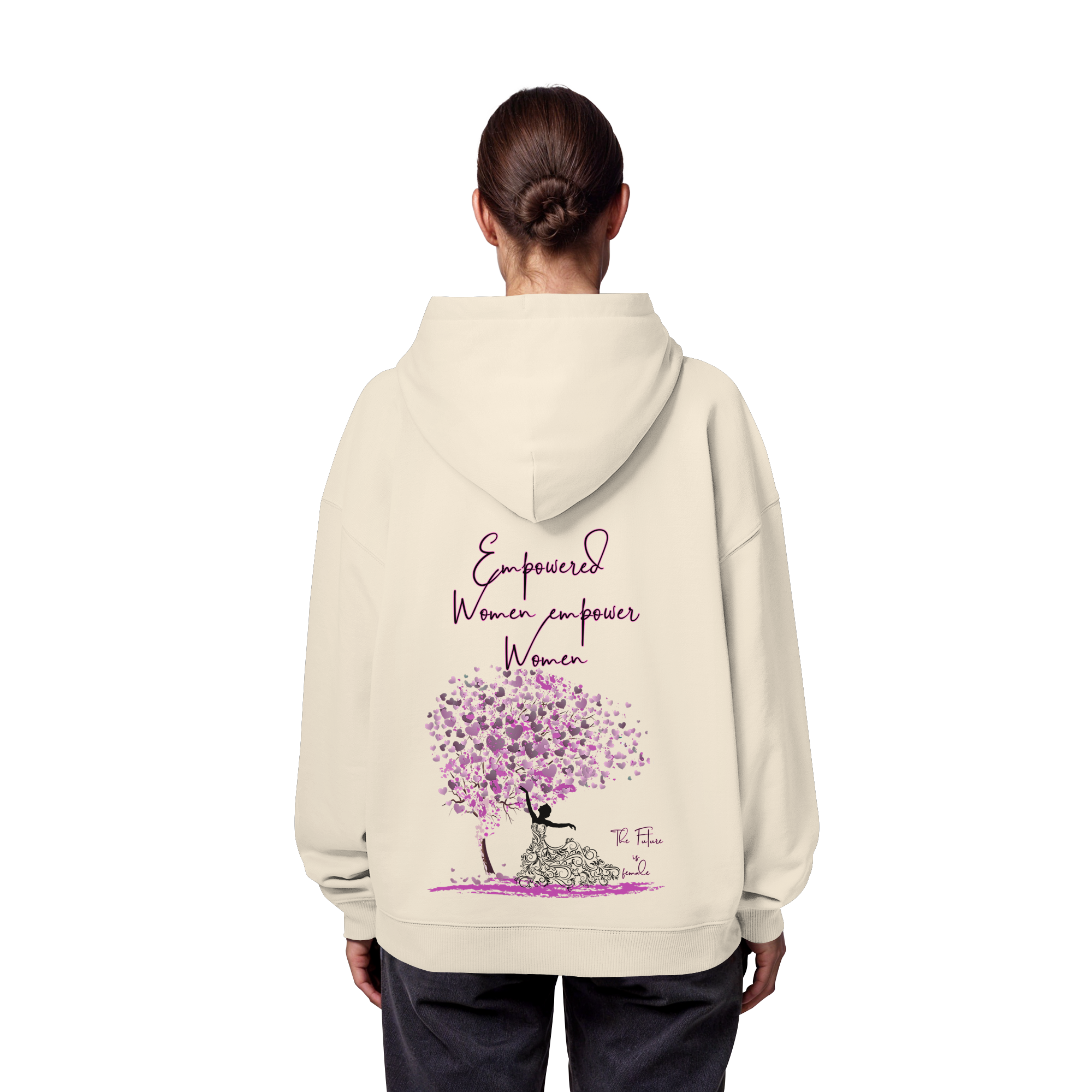 Empowered Women empower Women Backprint - Organic Oversize Hoodie