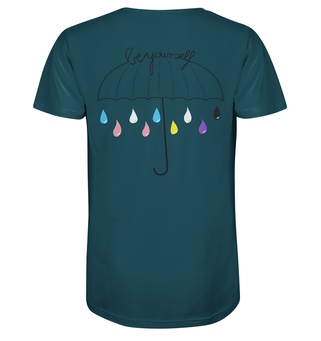 Trans Umbrella Backprint - Organic Shirt