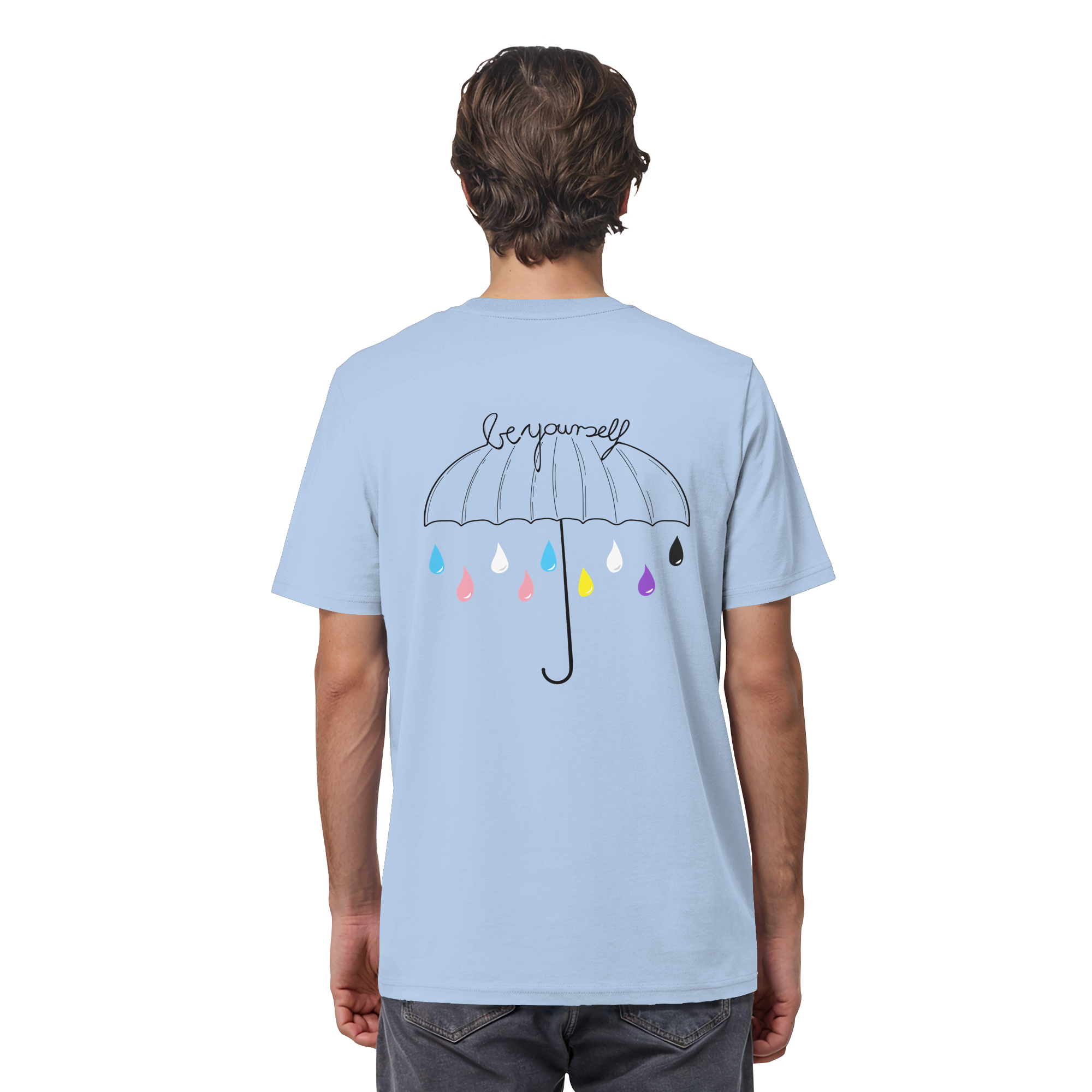 Trans Umbrella Backprint - Organic Shirt