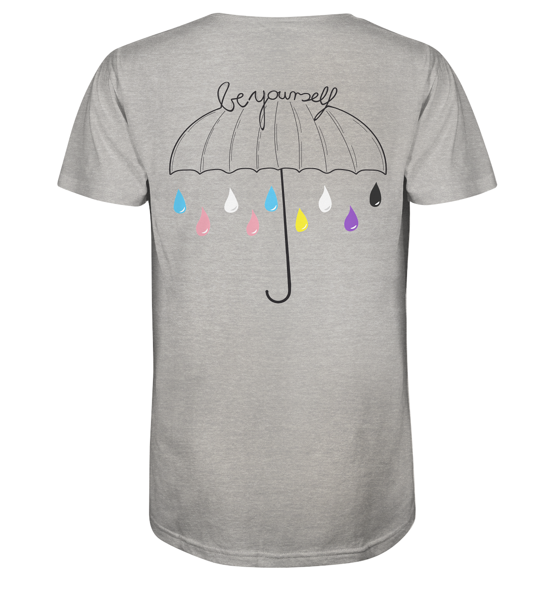Trans Umbrella Backprint - Organic Shirt