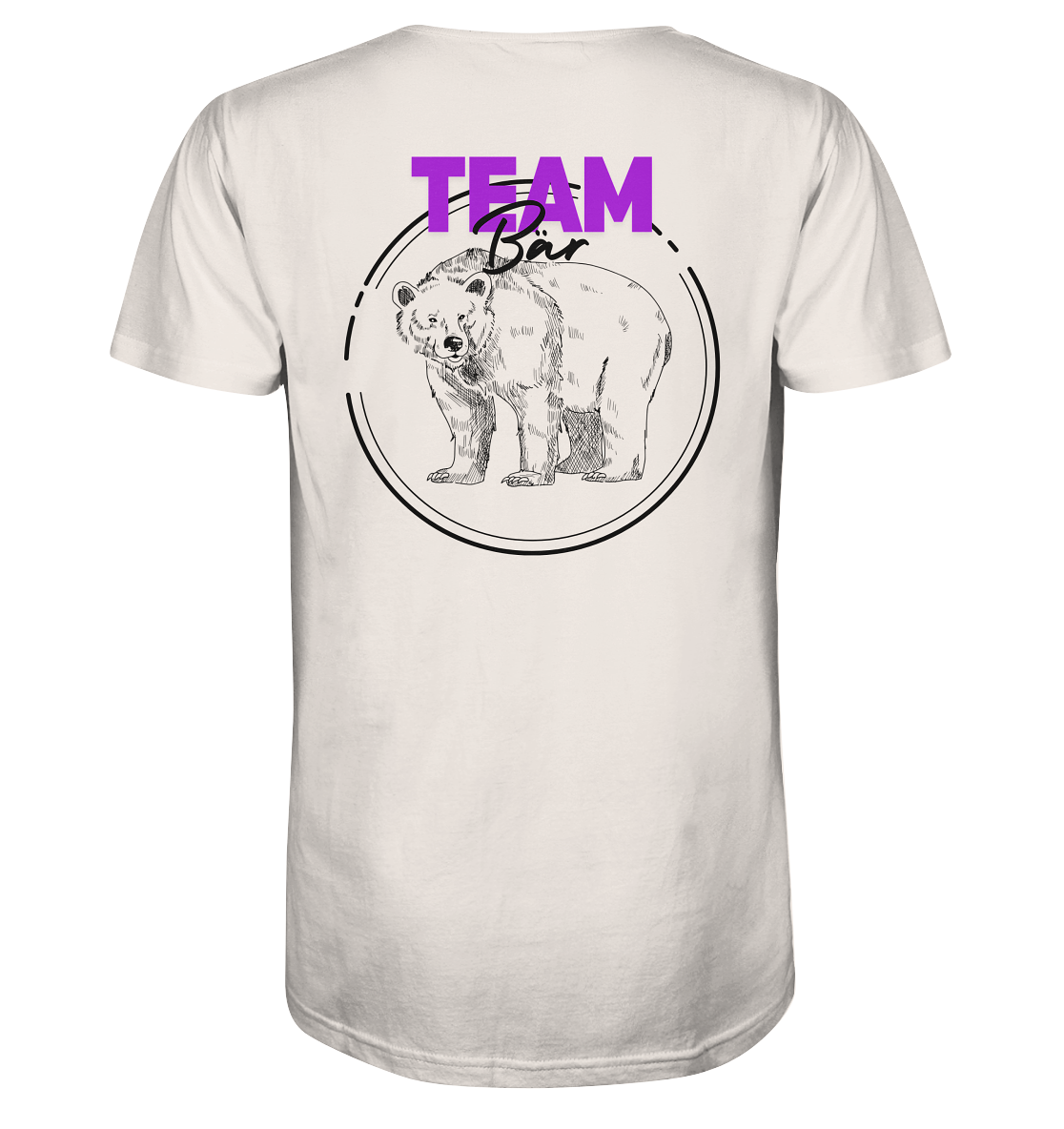 Team Bär Backprint - Organic Shirt