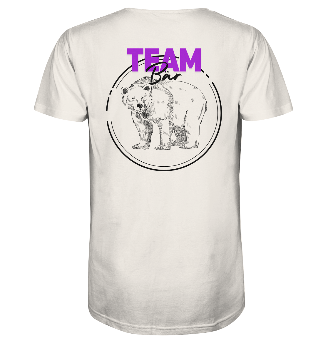Team Bär Backprint - Organic Shirt