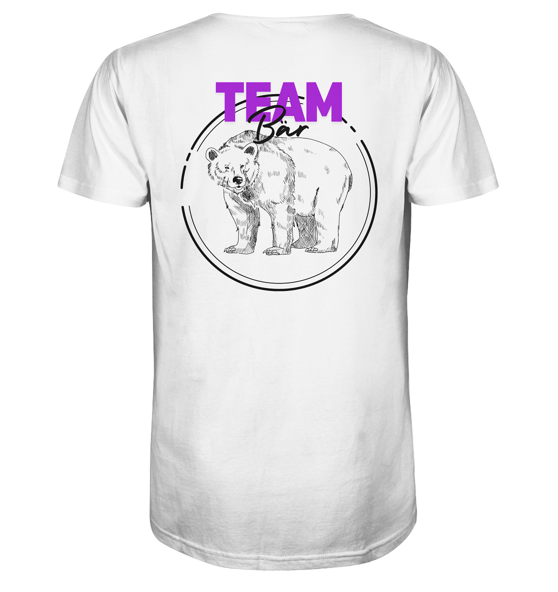 Team Bär Backprint - Organic Shirt