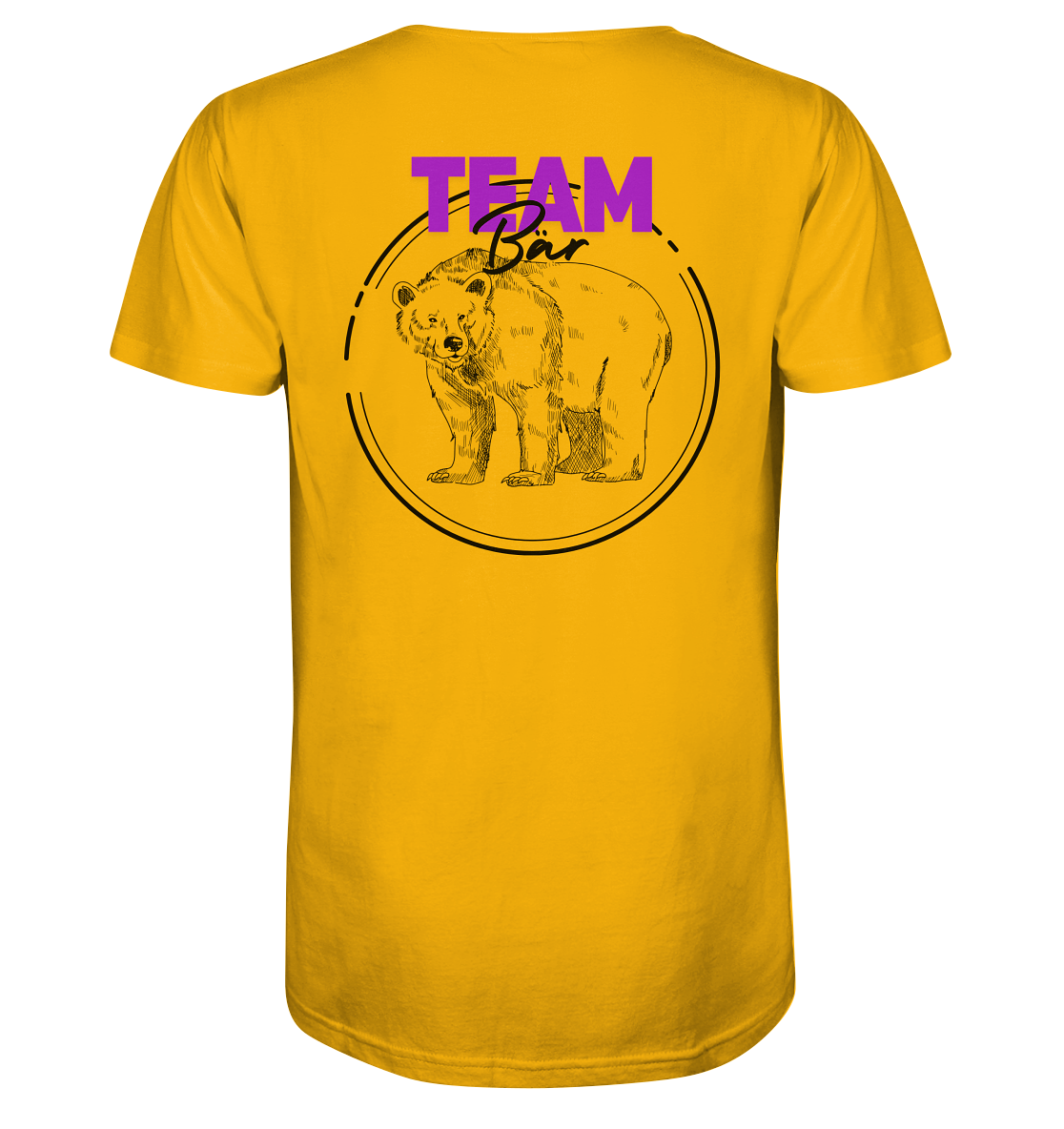 Team Bär Backprint - Organic Shirt