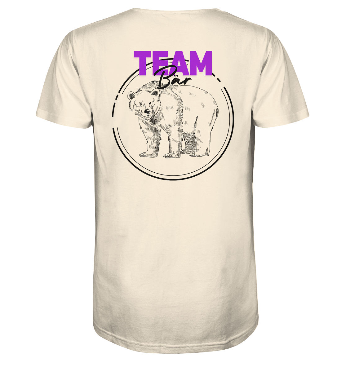 Team Bär Backprint - Organic Shirt