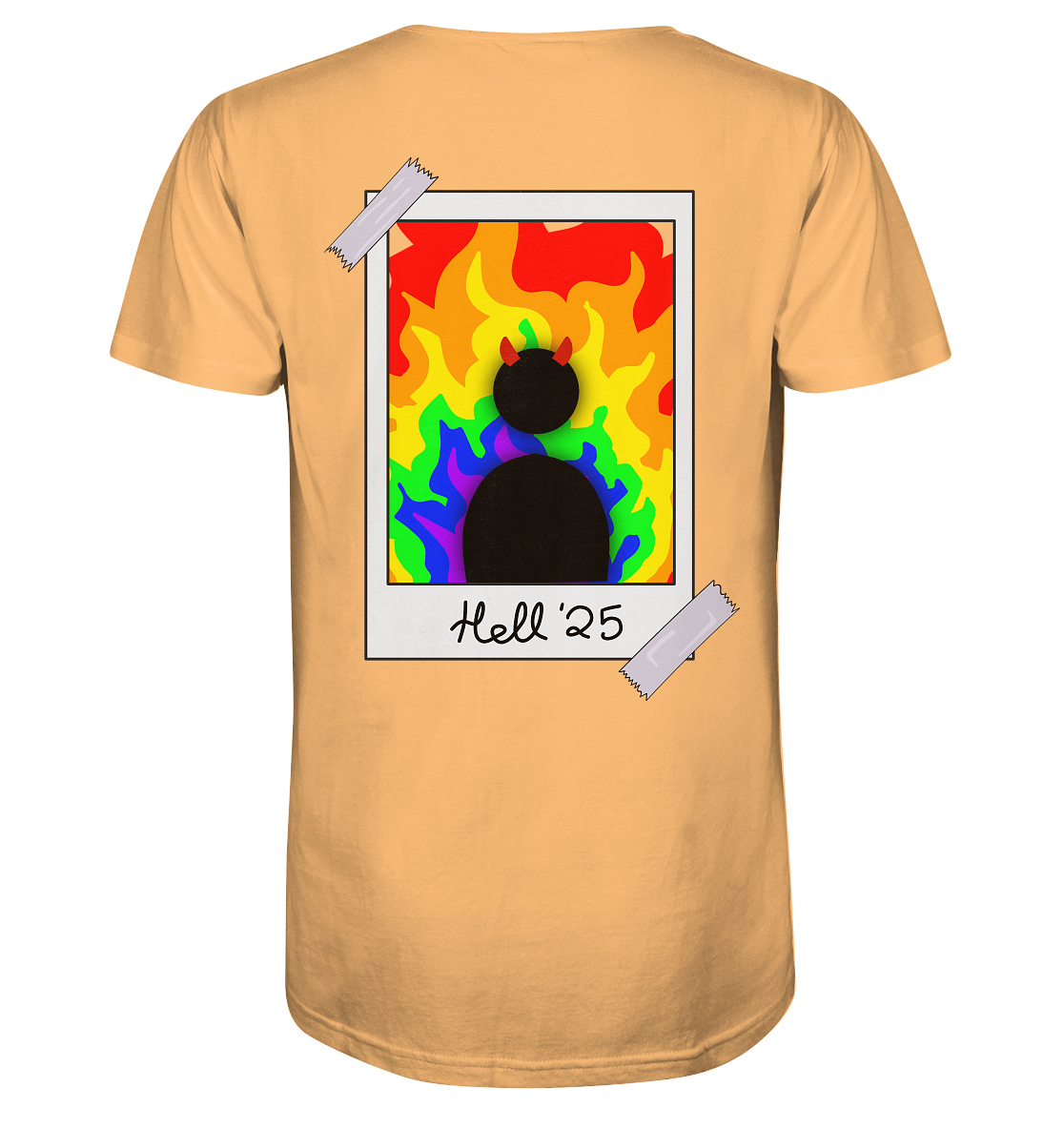 Queer in Hell '25 Backprint - Organic Shirt