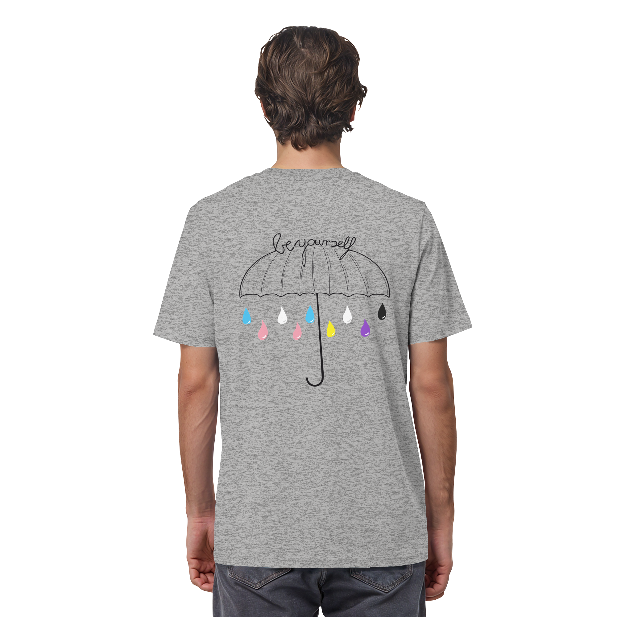 Trans Umbrella Backprint - Organic Shirt