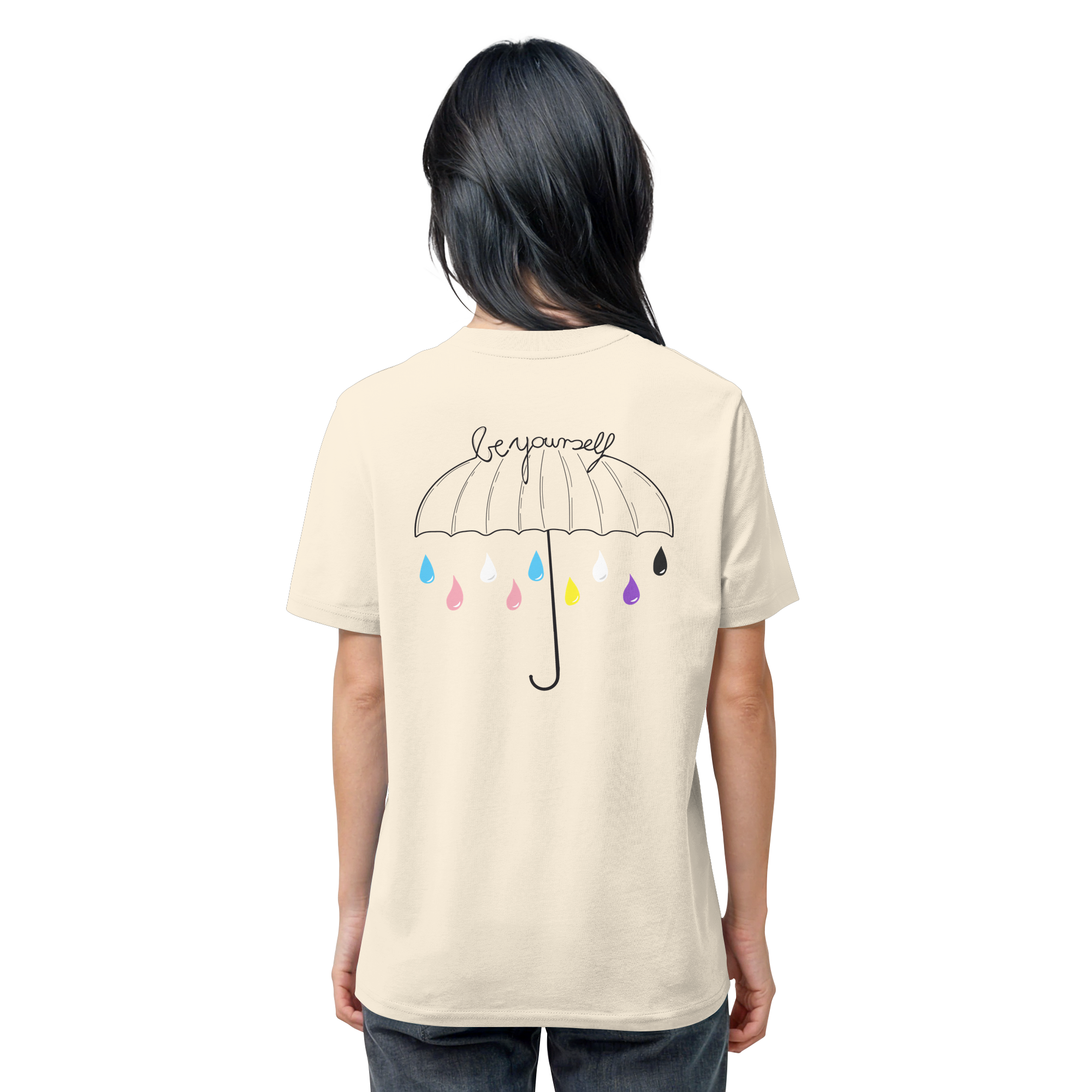 Trans Umbrella Backprint - Organic Shirt
