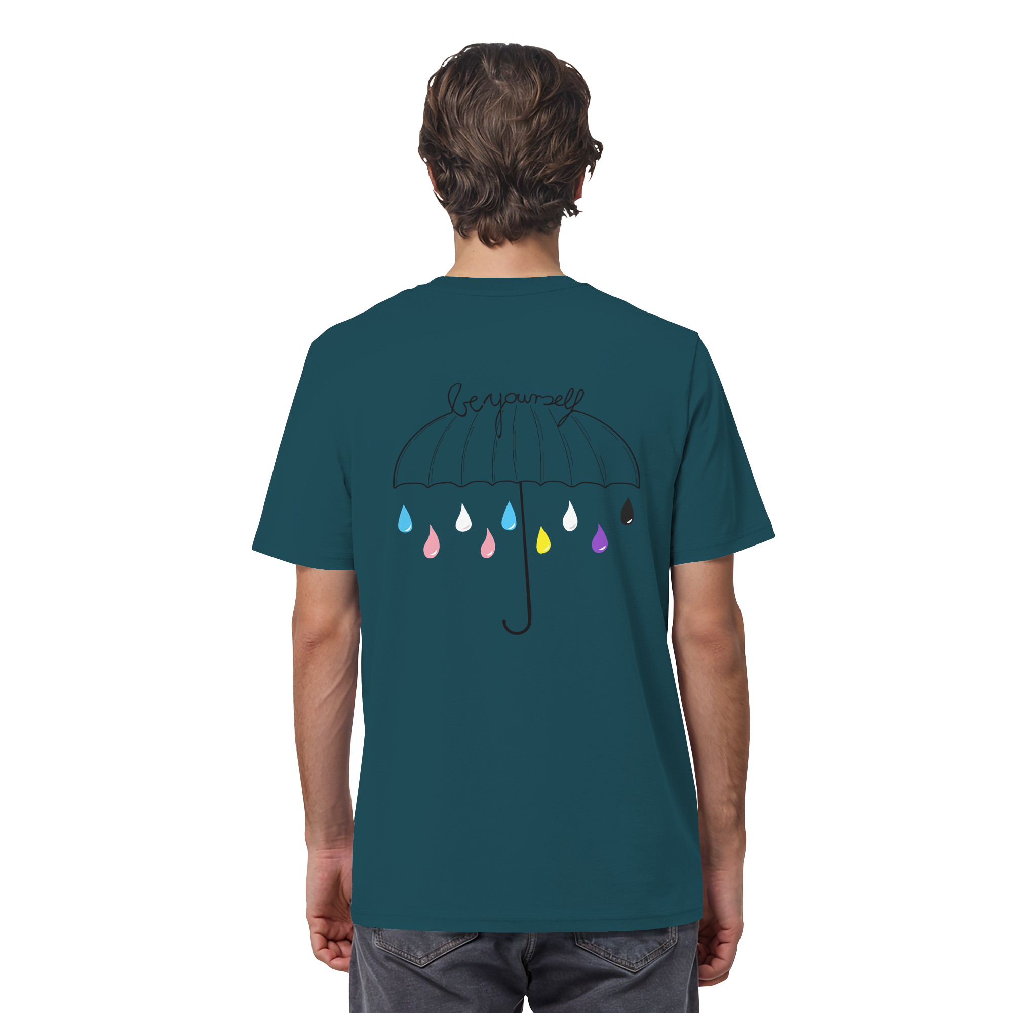 Trans Umbrella Backprint - Organic Shirt