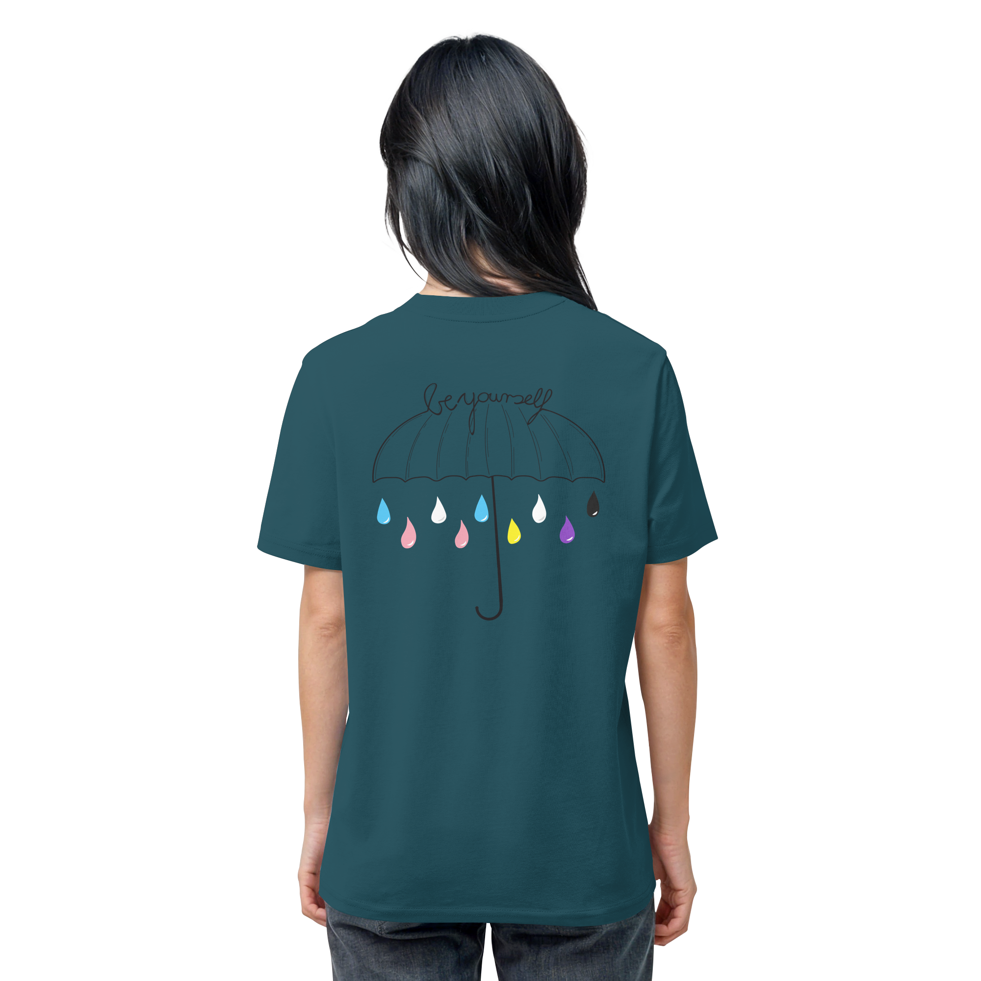 Trans Umbrella Backprint - Organic Shirt