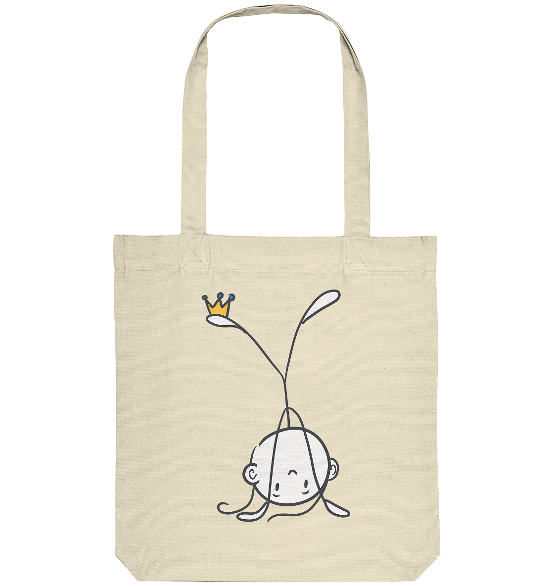 Mein Körper gehört mir "Schwarze Edition" Backprint - Organic Tote-Bag