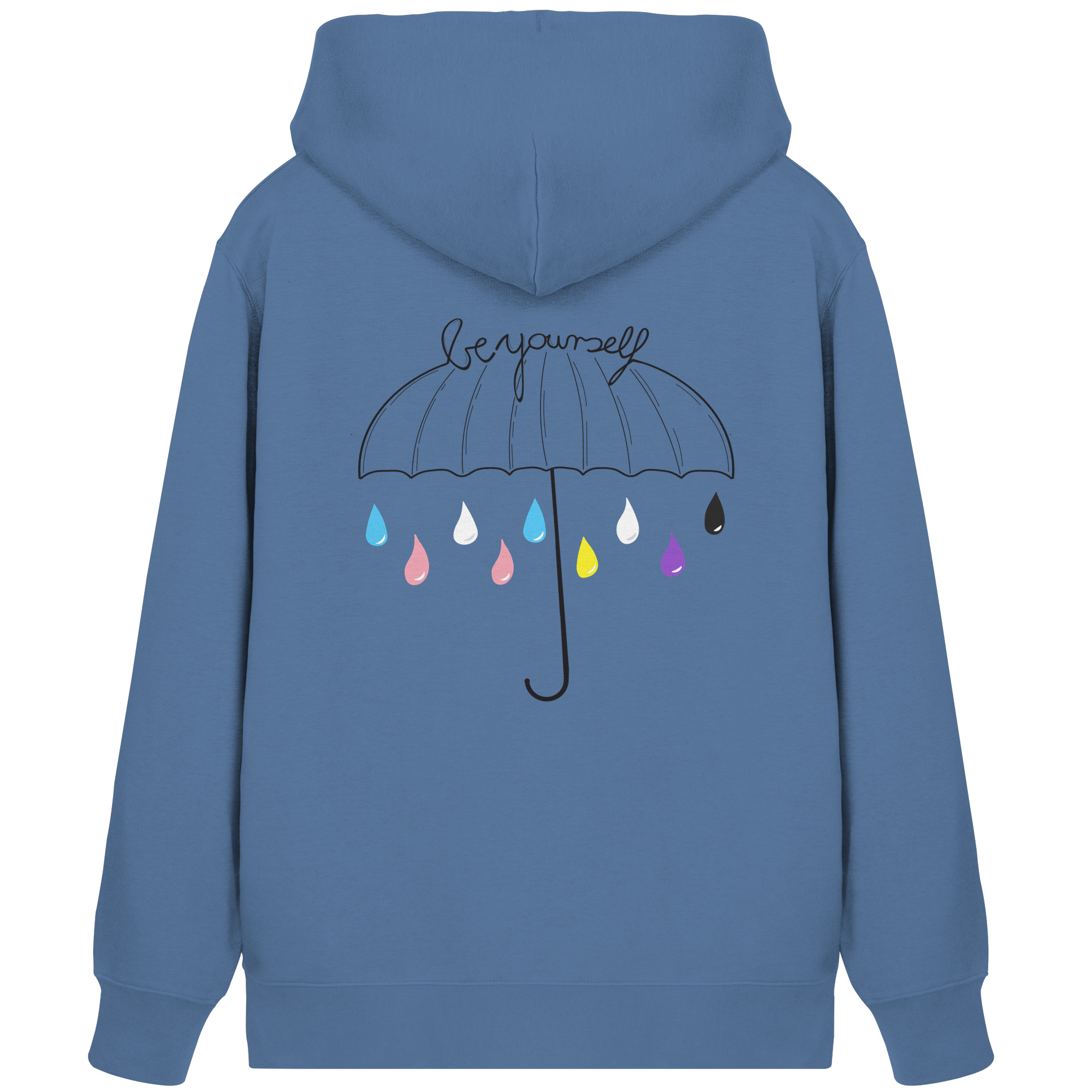 Trans Umbrella Backprint - Organic Zipper