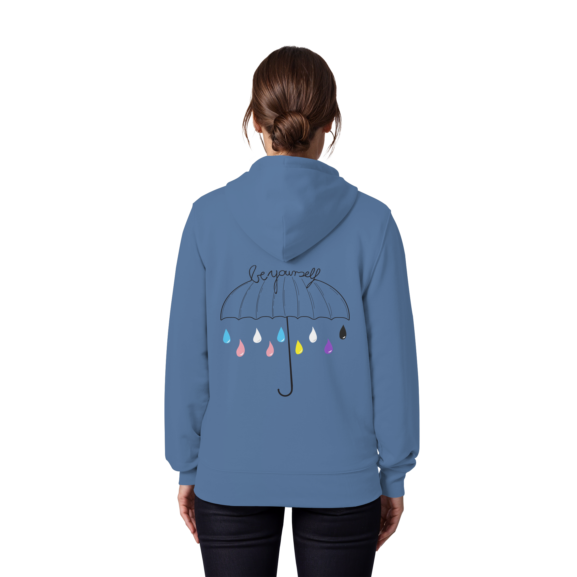 Trans Umbrella Backprint - Organic Zipper