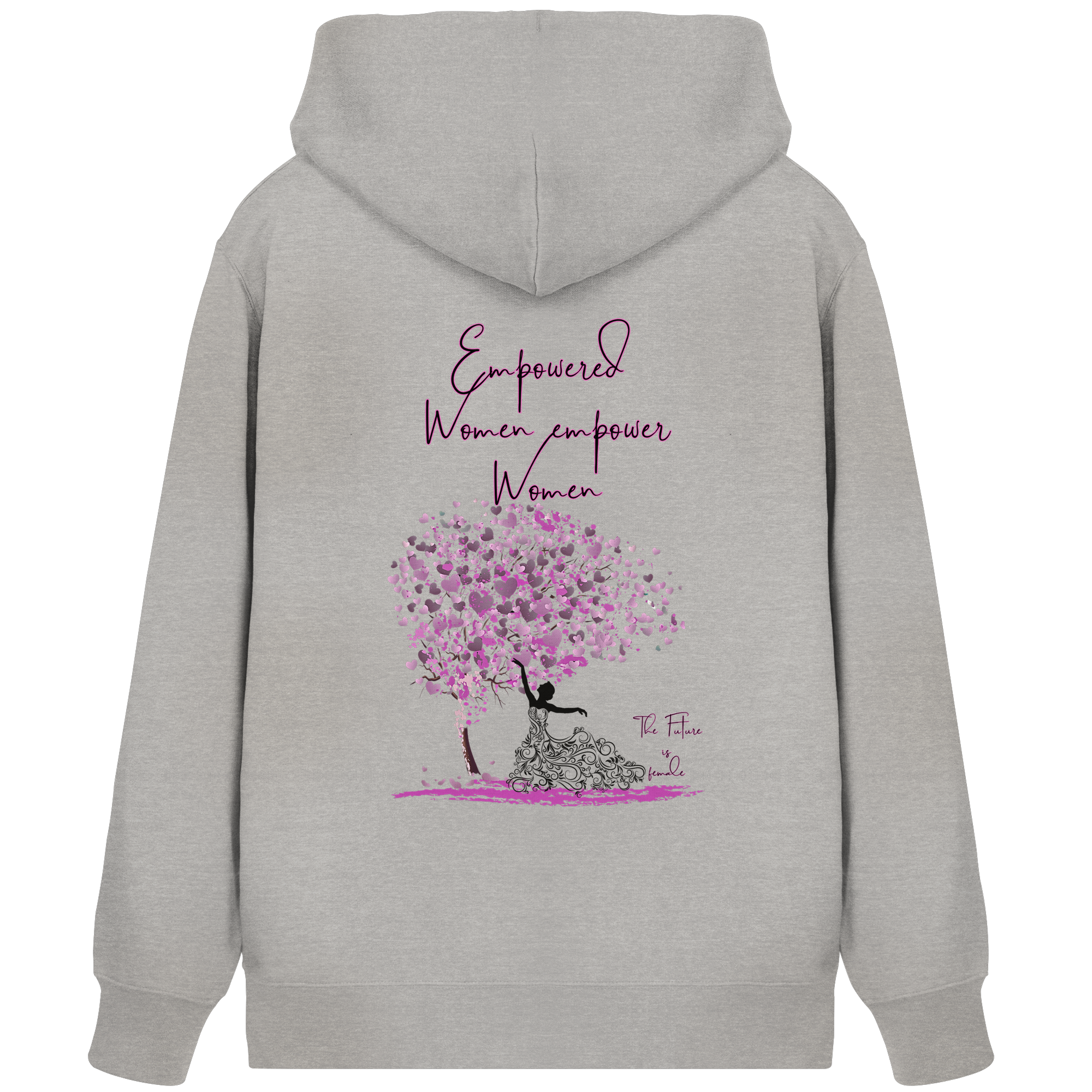 Empowered Women empower Women Backprint - Organic Zipper