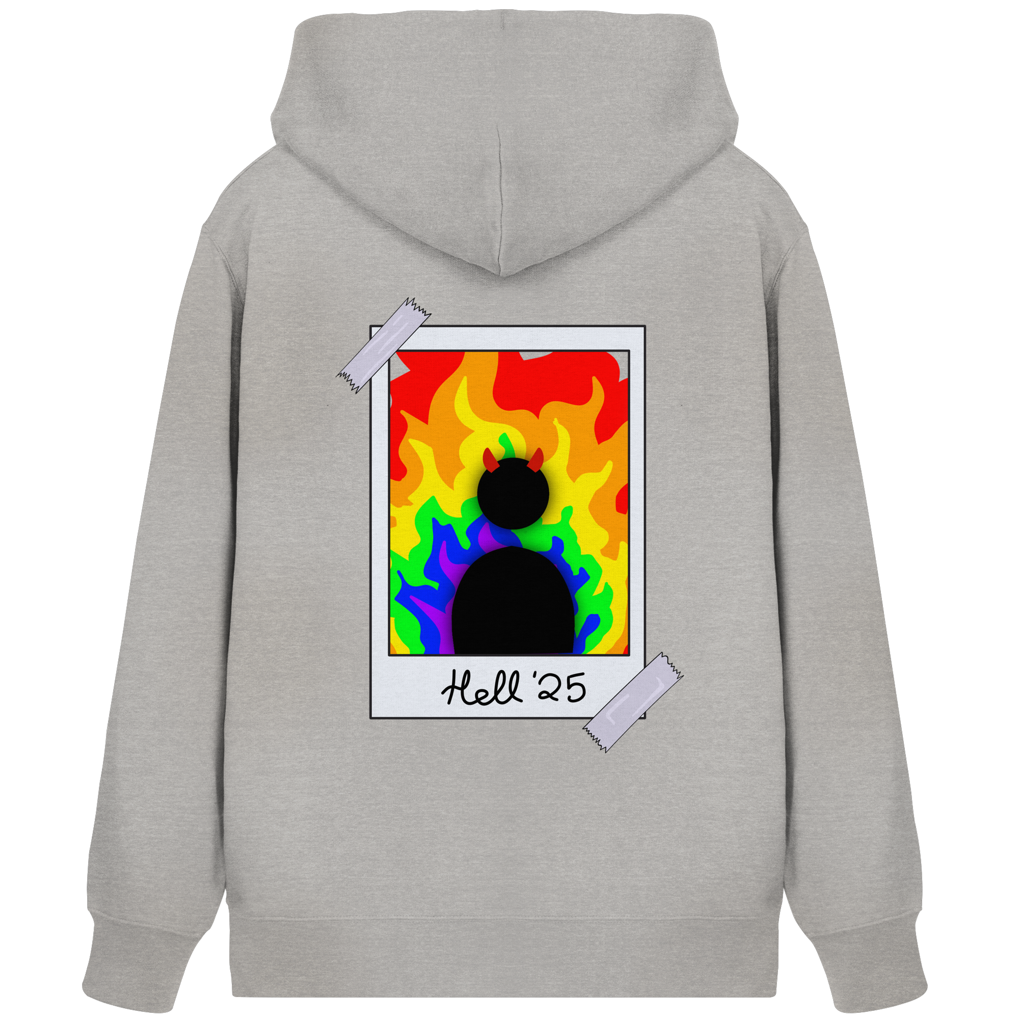 Queer in Hell '25 Backprint - Organic Zipper