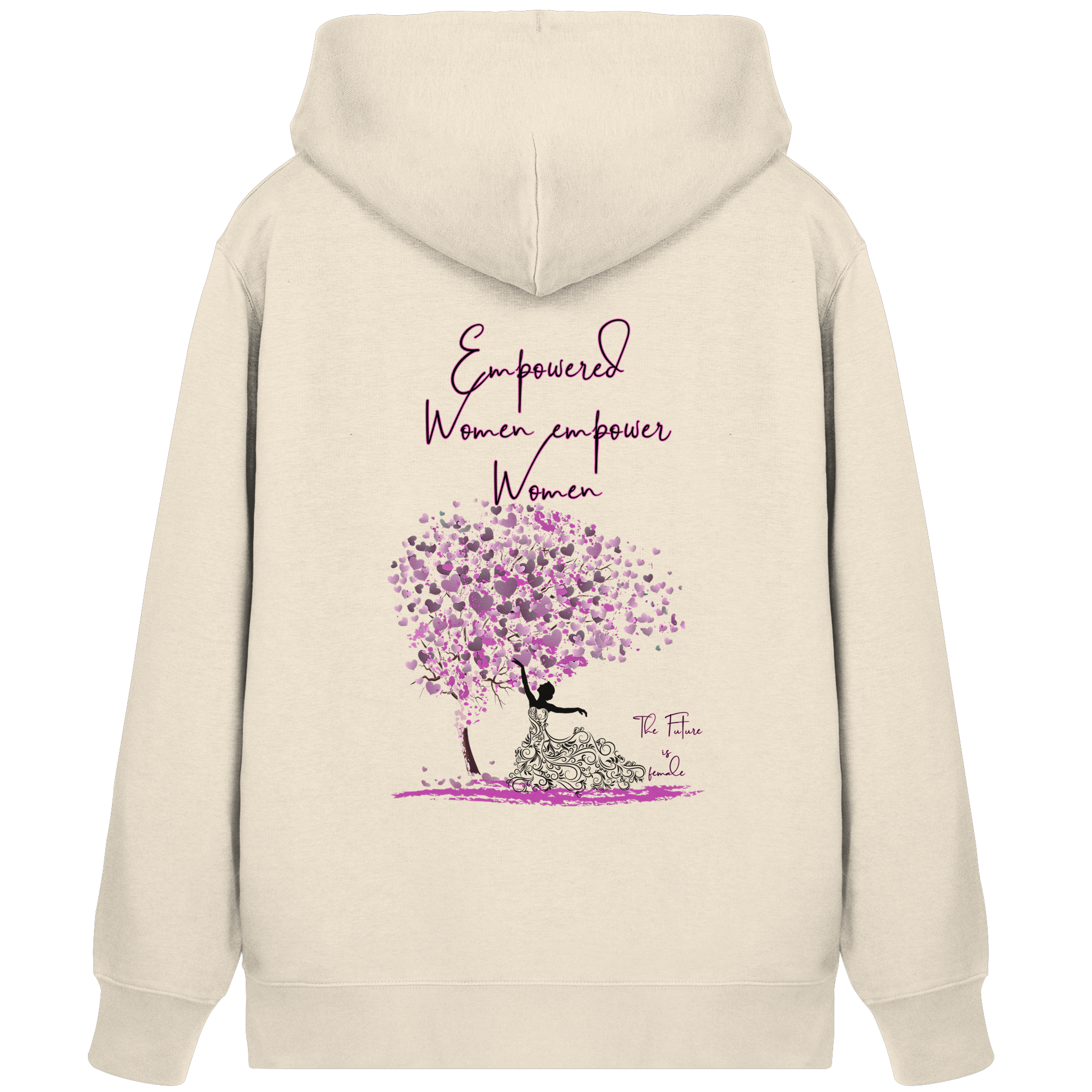 Empowered Women empower Women Backprint - Organic Zipper