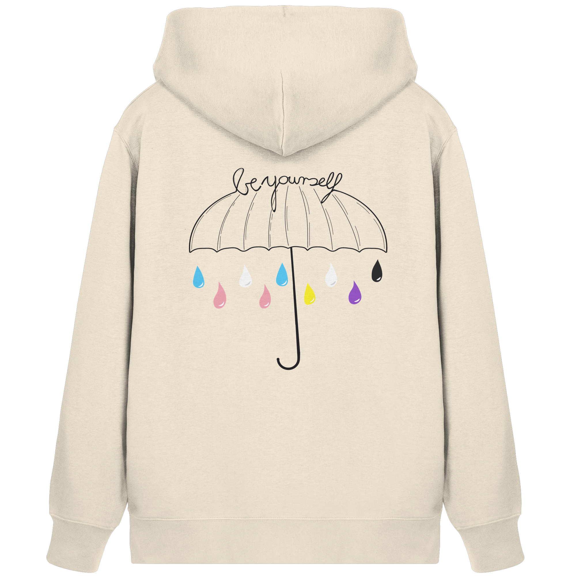 Trans Umbrella Backprint - Organic Zipper
