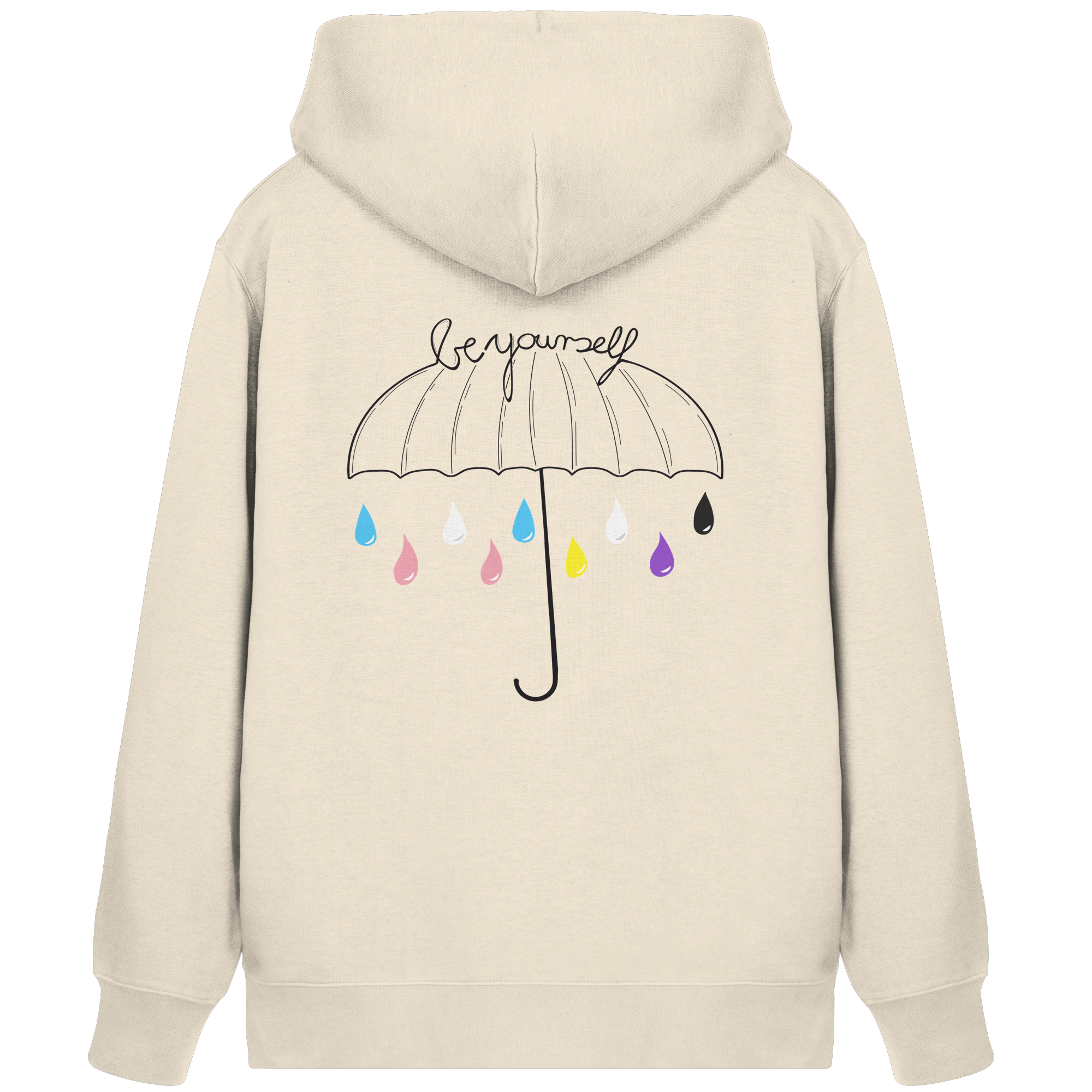 Trans Umbrella Backprint - Organic Zipper
