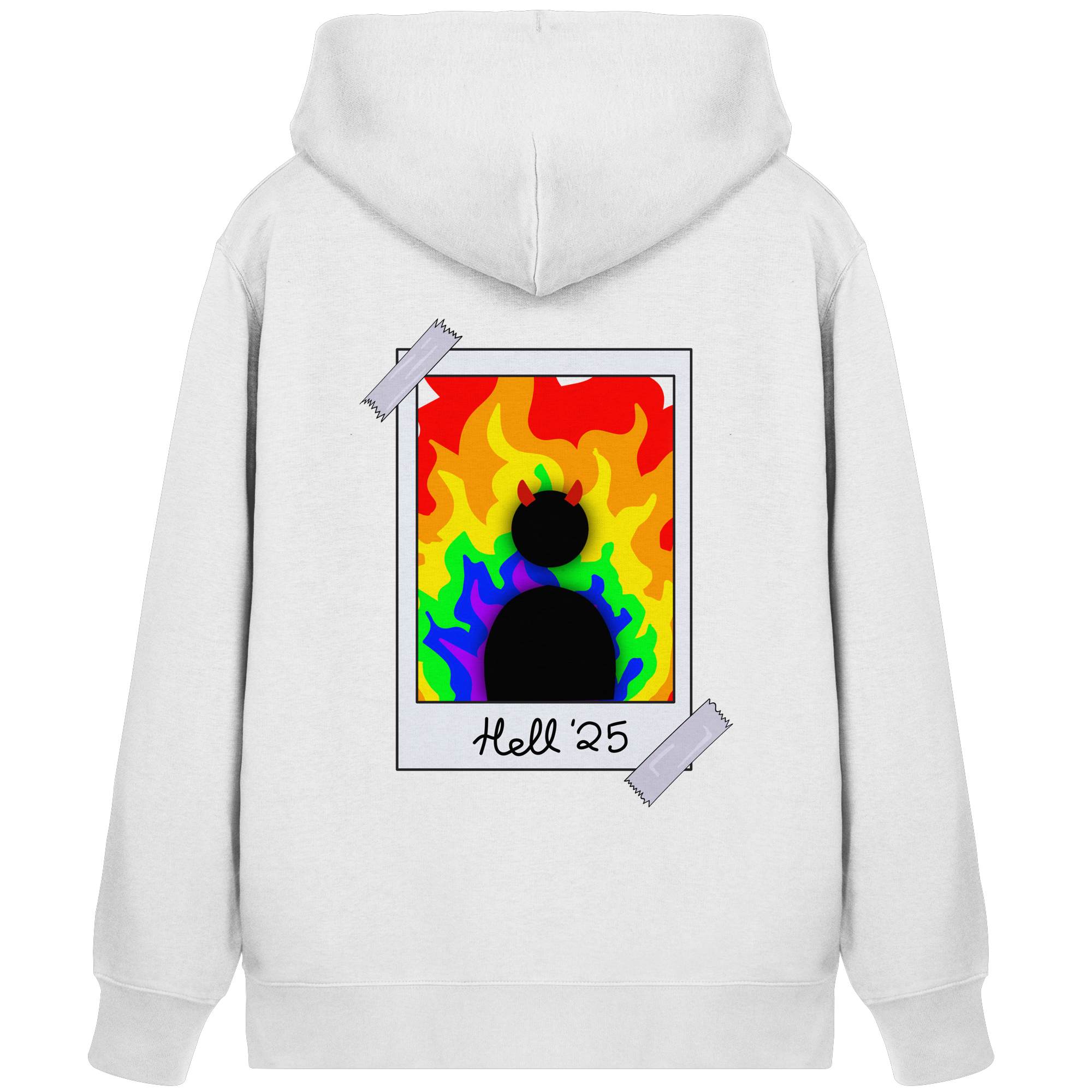 Queer in Hell '25 Backprint - Organic Zipper