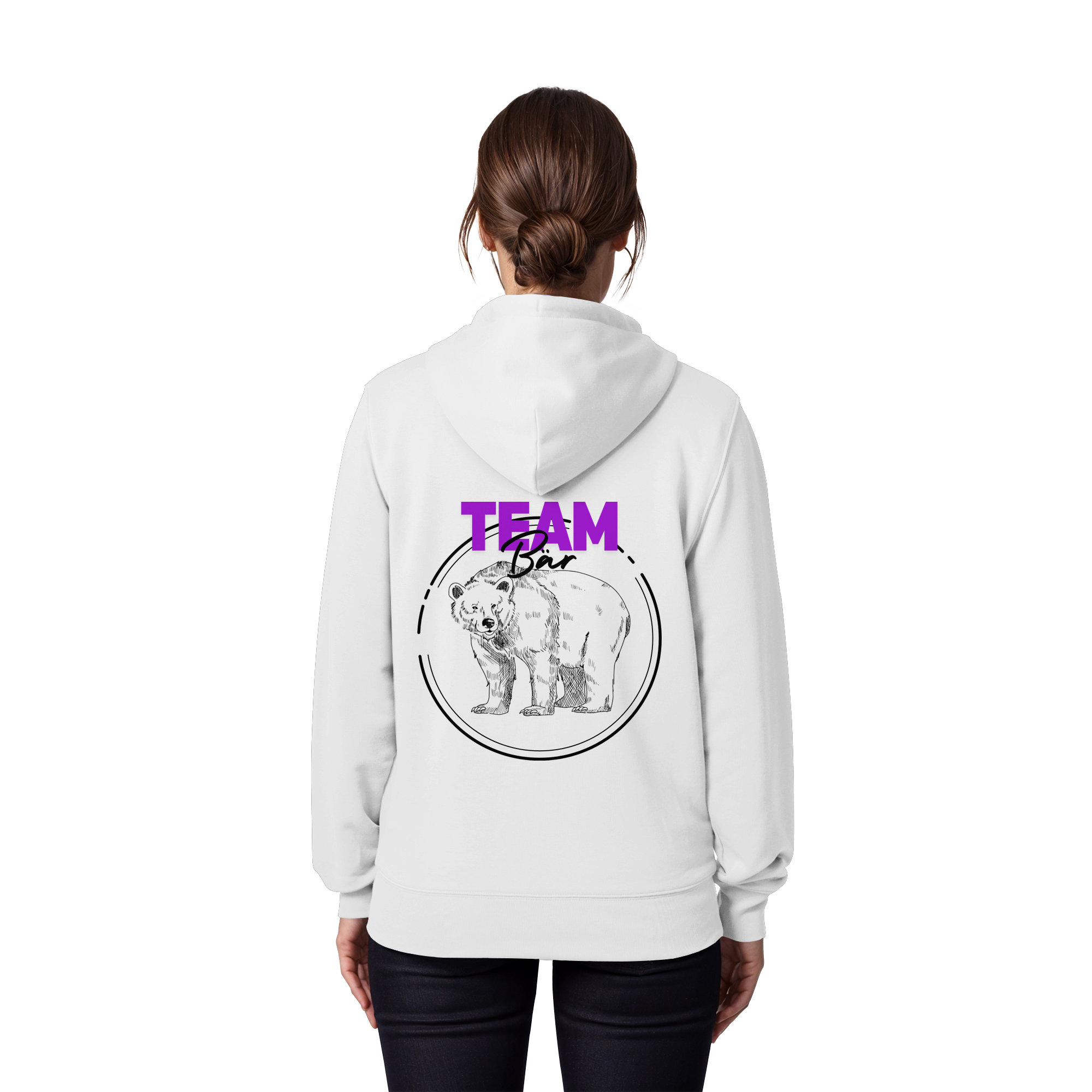 Team Bär Backprint - Organic Zipper