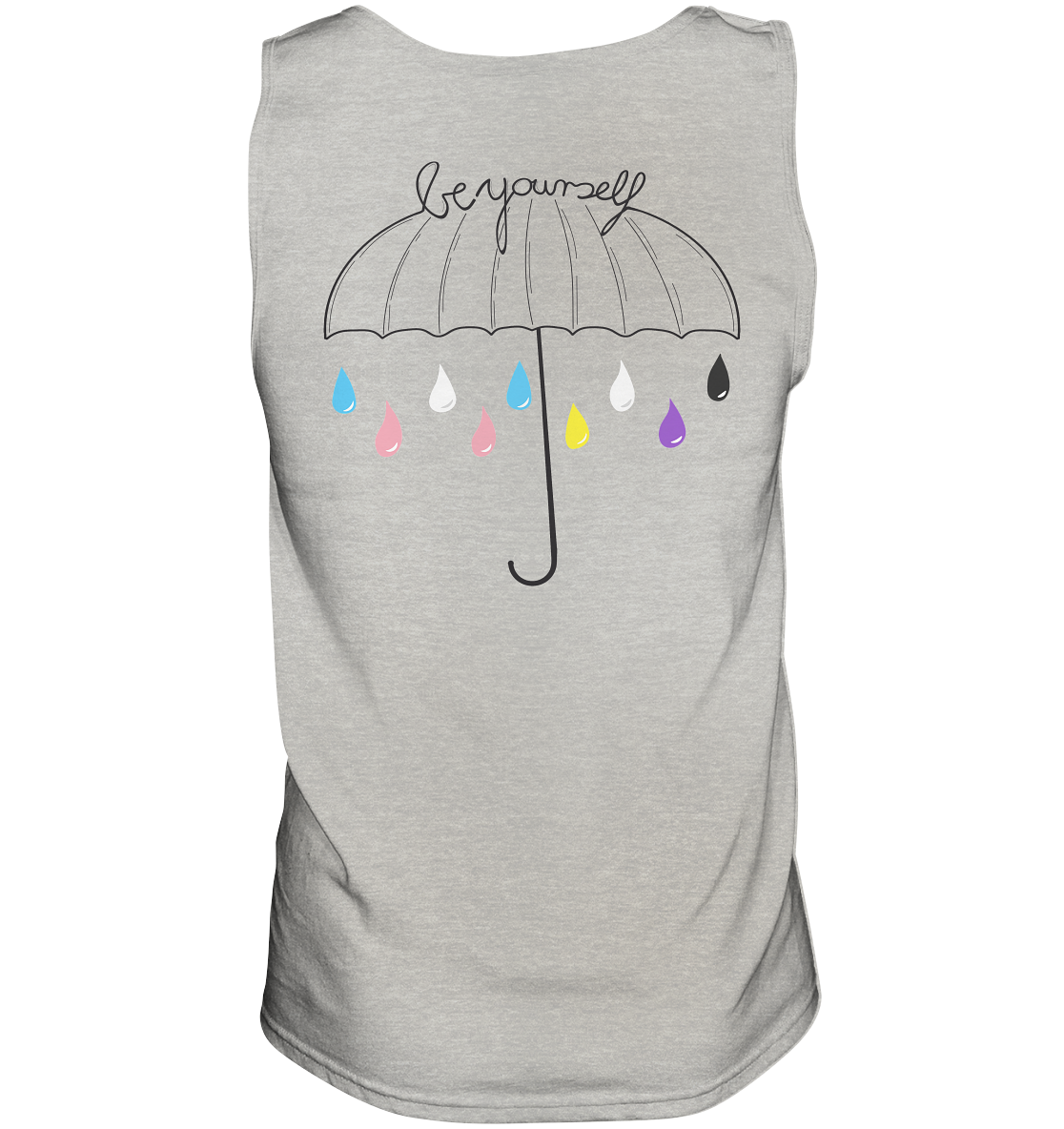 Trans Umbrella Backprint - Tank-Top