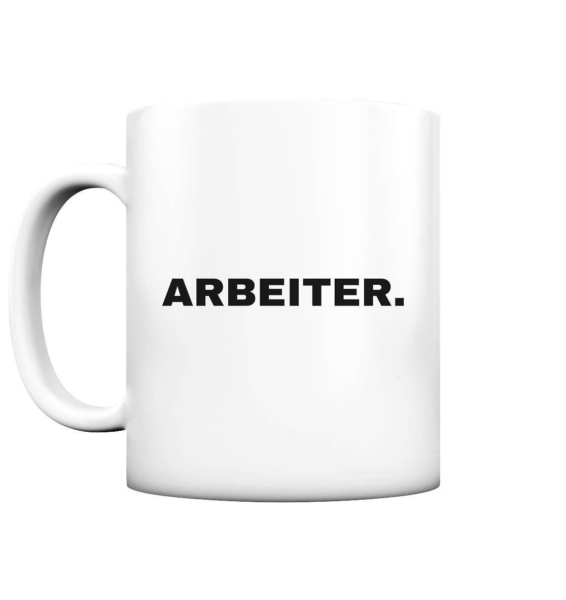 ARBEITER. "Plain Work Edition" - Tasse matt