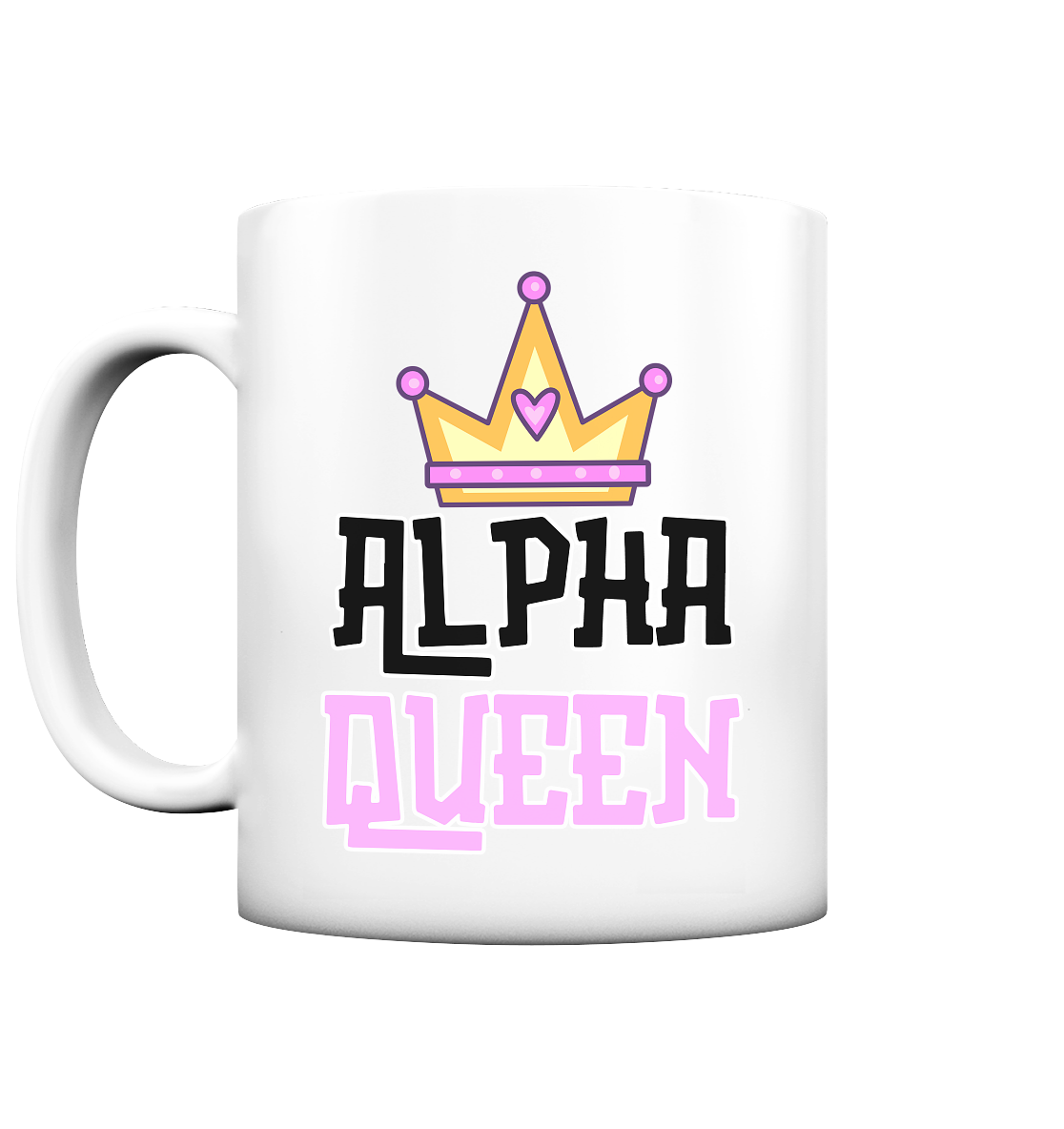 Alpha Queen - Tasse matt