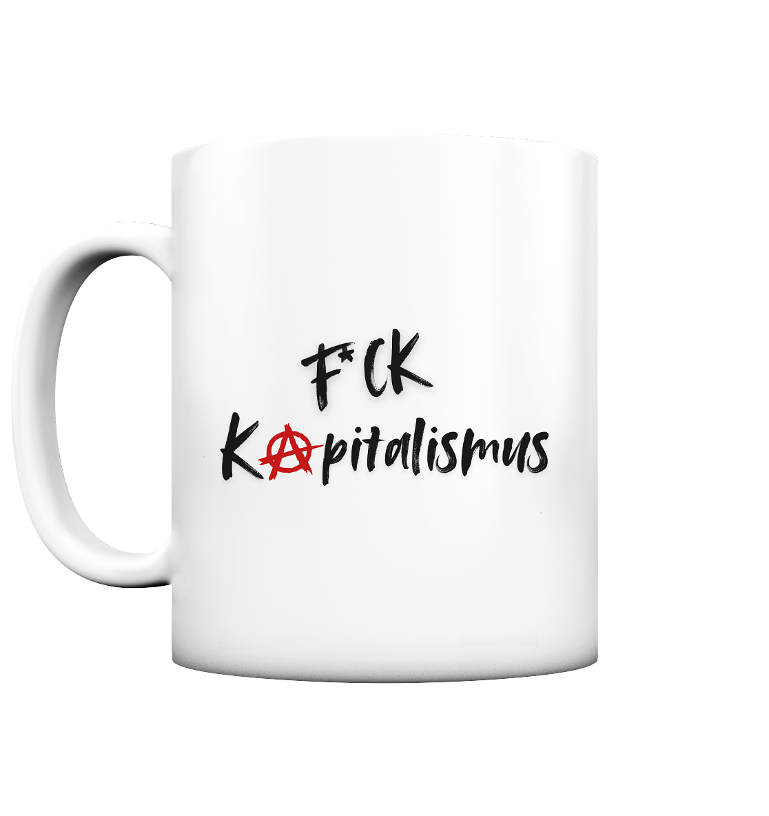 FCK Kapitalismus - Tasse matt