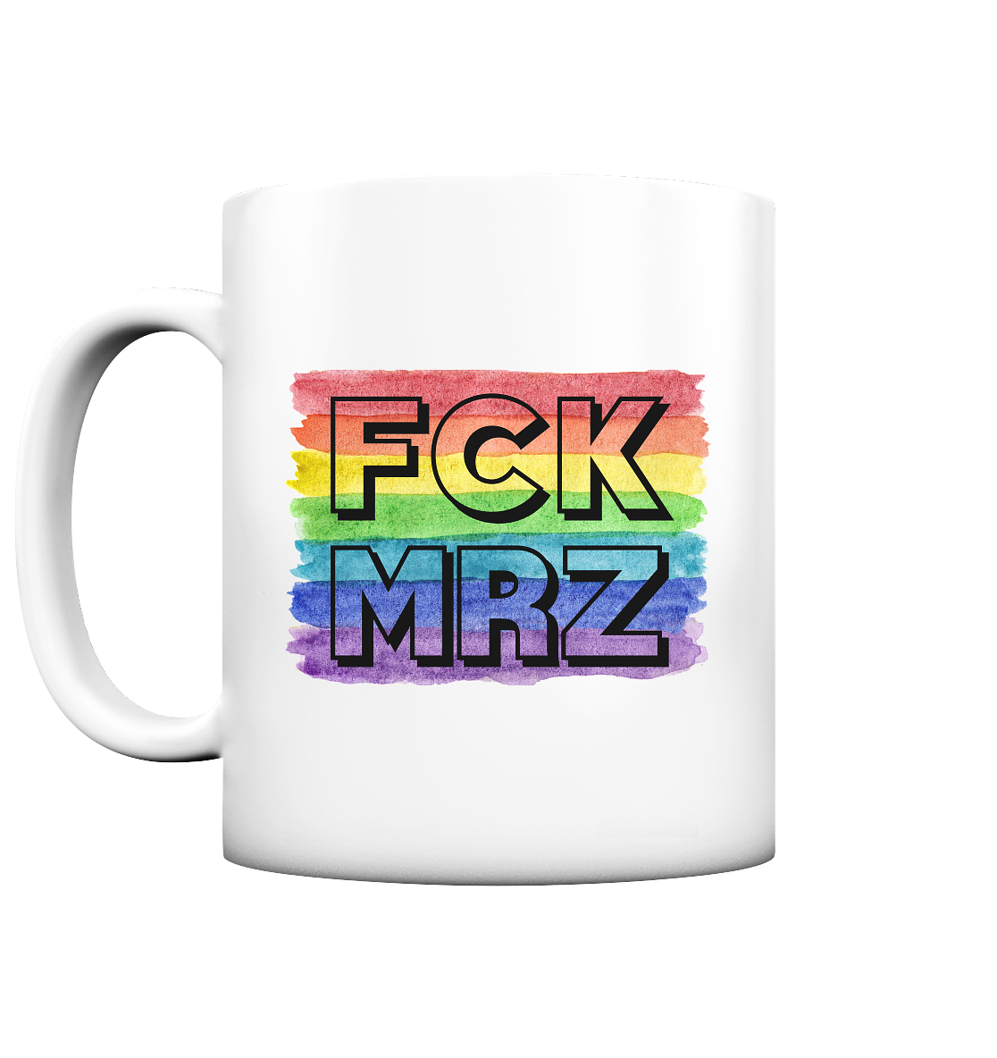 FCK MRZ "Rainbow Resistance Edition" - Tasse matt