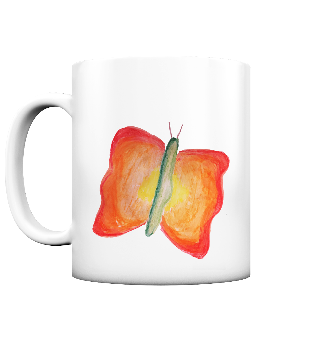Wütend, schön und ungestüm "Jona Flammen Edition" Backprint - Tasse matt