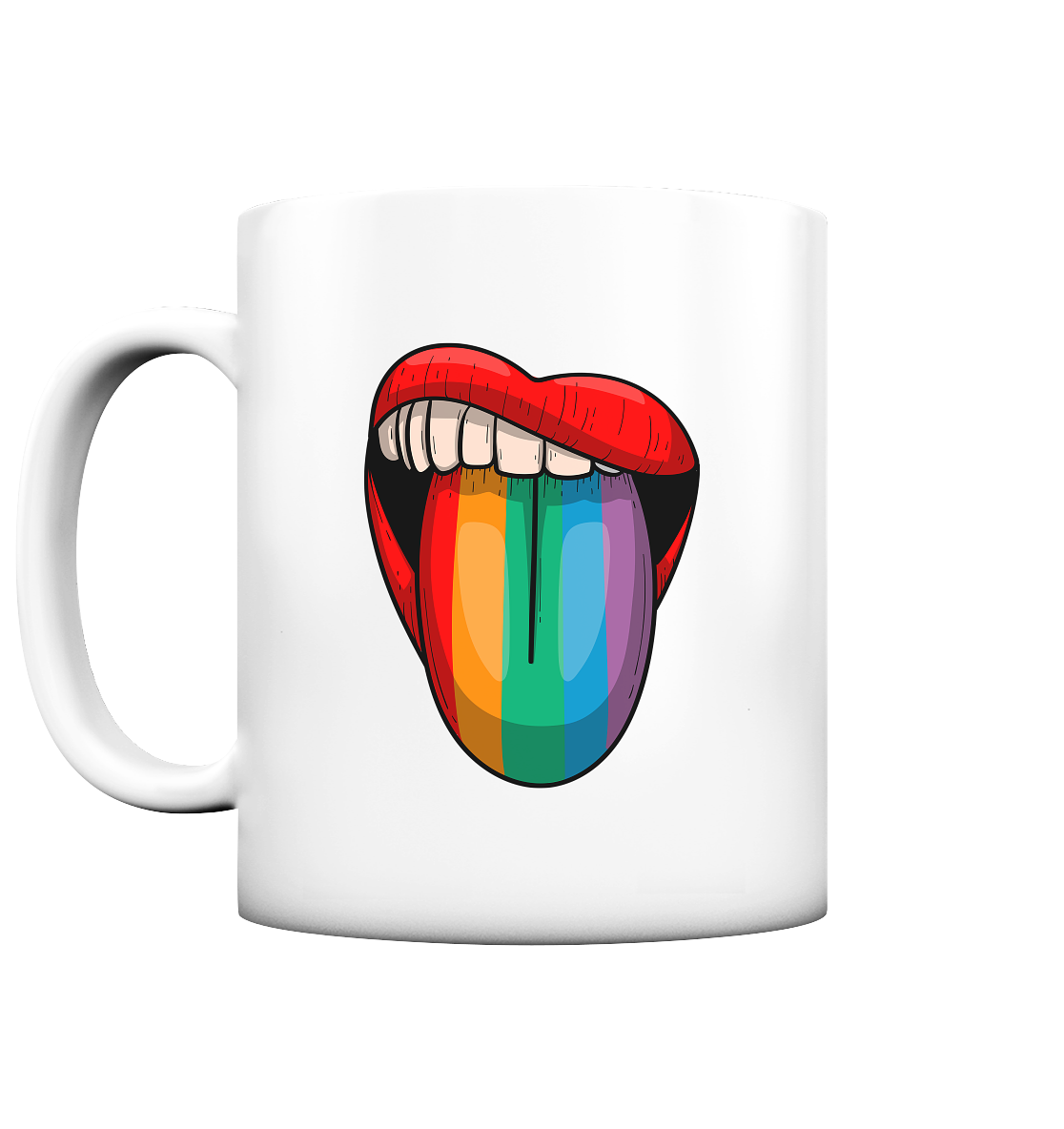 Speak Up or Shut Up Backprint - Tasse matt