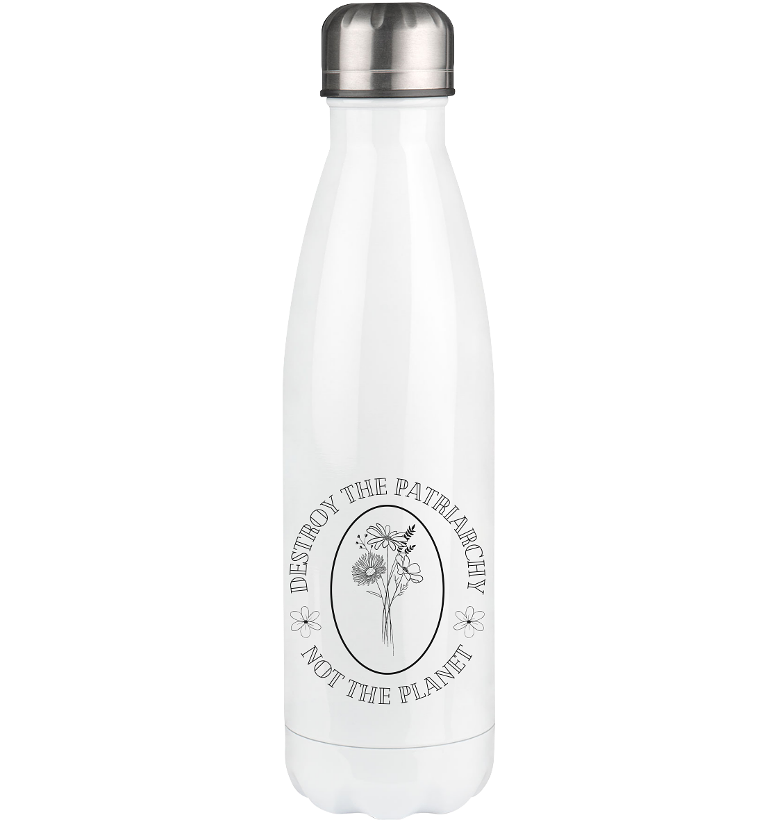Destroy the Patriarchy Not the Planet - Thermoflasche 500ml