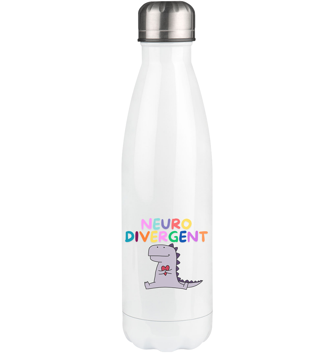 Neurodivergent "Dino Edition" - Thermoflasche 500ml