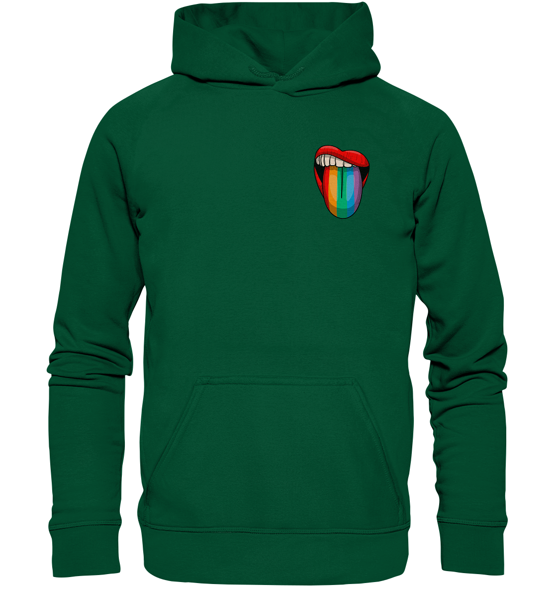 Speak Up or Shut Up Backprint - Basic Unisex Hoodie