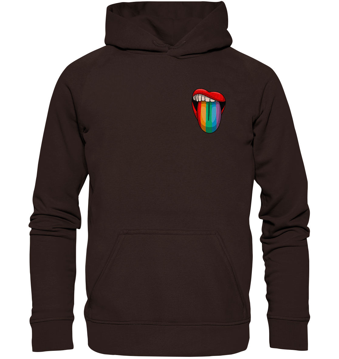 Speak Up or Shut Up Backprint - Basic Unisex Hoodie