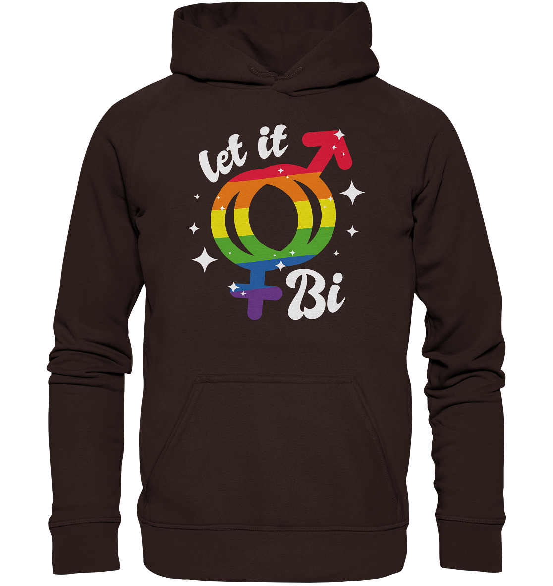 Let it Bi - Basic Unisex Hoodie