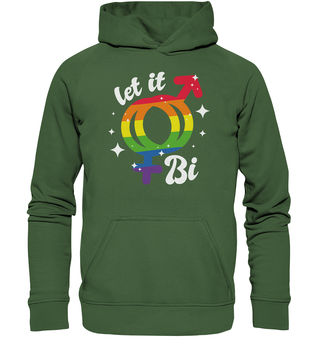 Let it Bi - Basic Unisex Hoodie