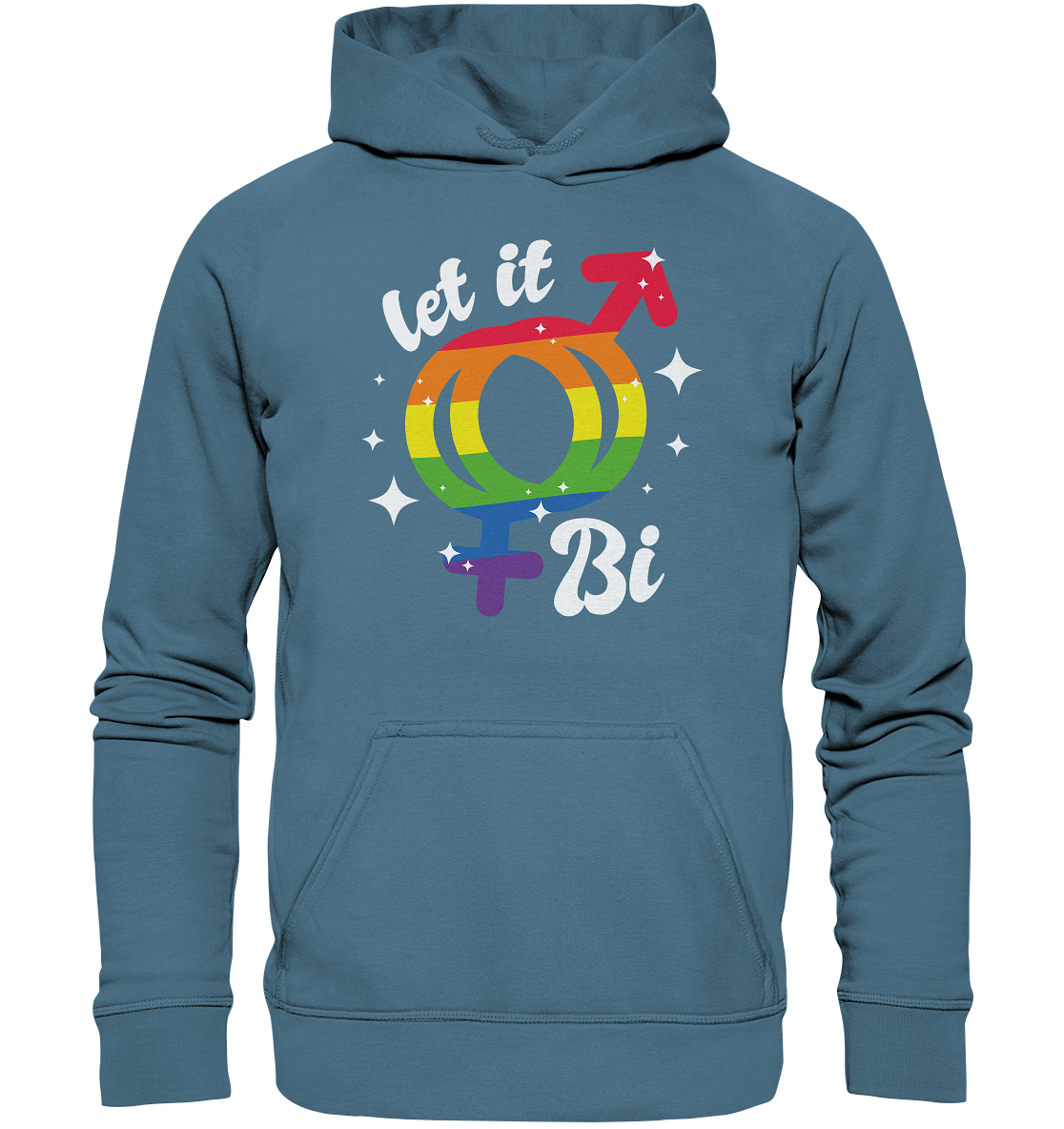 Let it Bi - Basic Unisex Hoodie