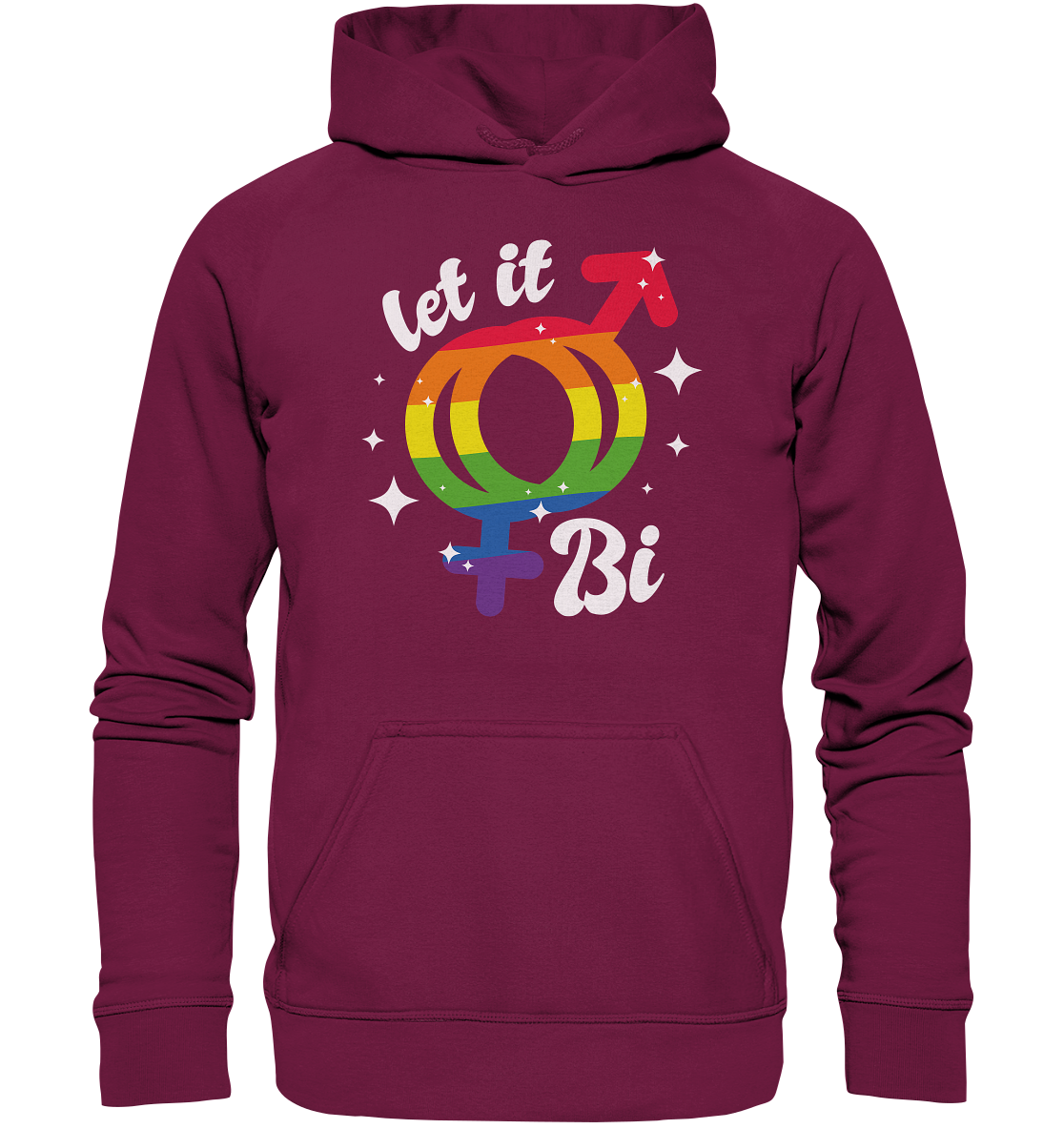 Let it Bi - Basic Unisex Hoodie