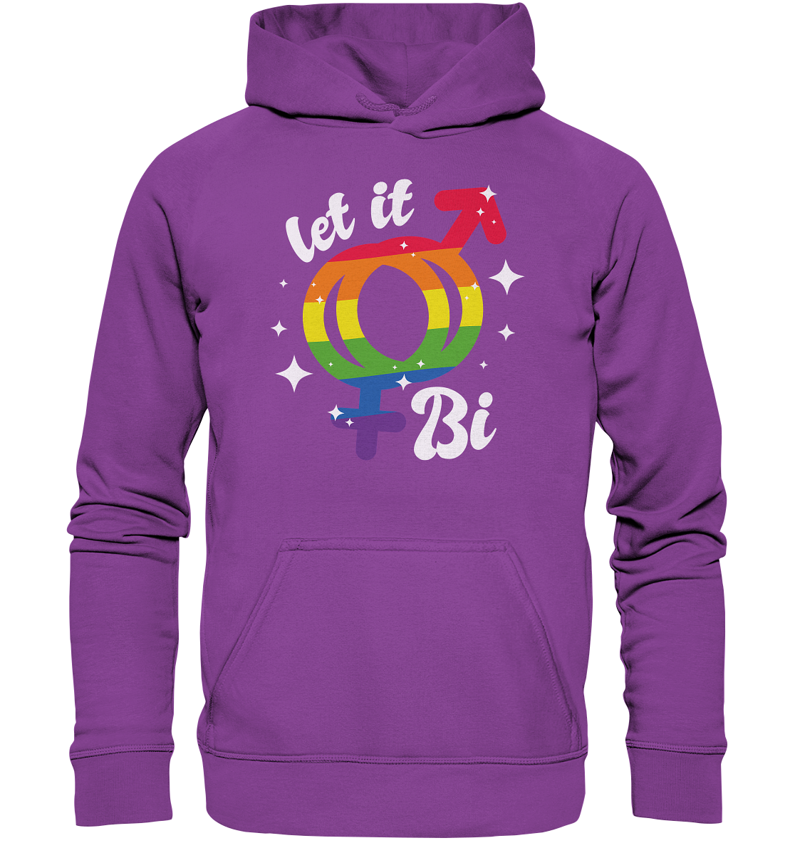 Let it Bi - Basic Unisex Hoodie