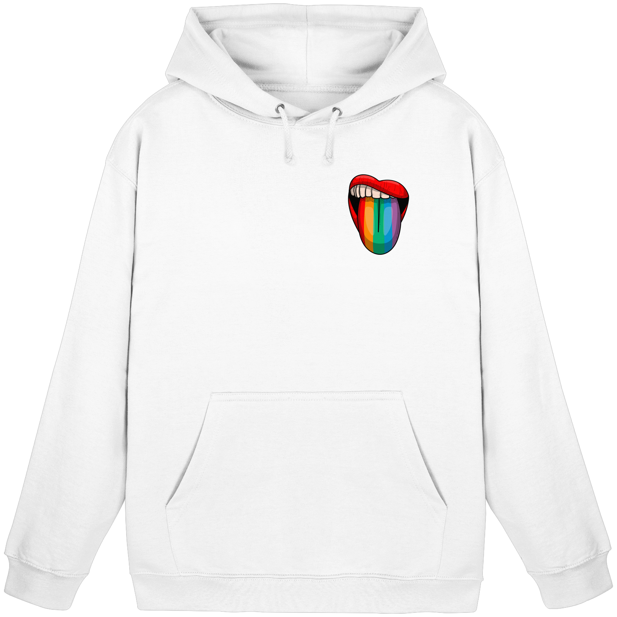 Speak Up or Shut Up Backprint - Basic Unisex Hoodie