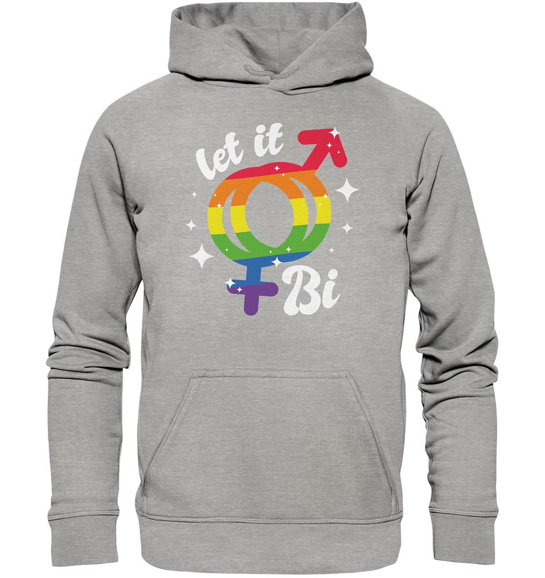 Let it Bi - Basic Unisex Hoodie