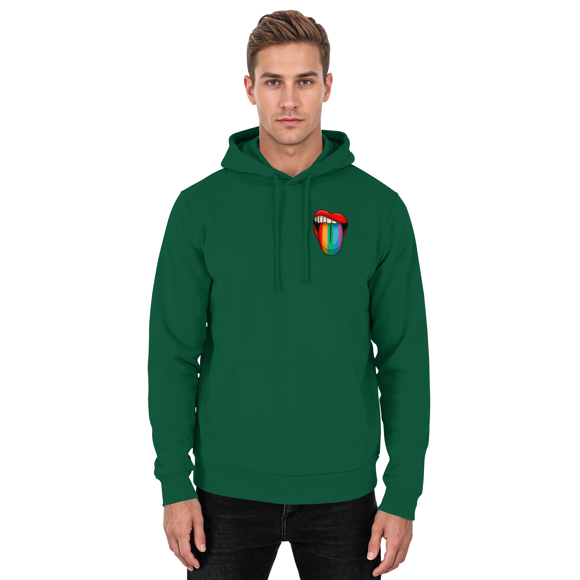 Speak Up or Shut Up Backprint - Basic Unisex Hoodie