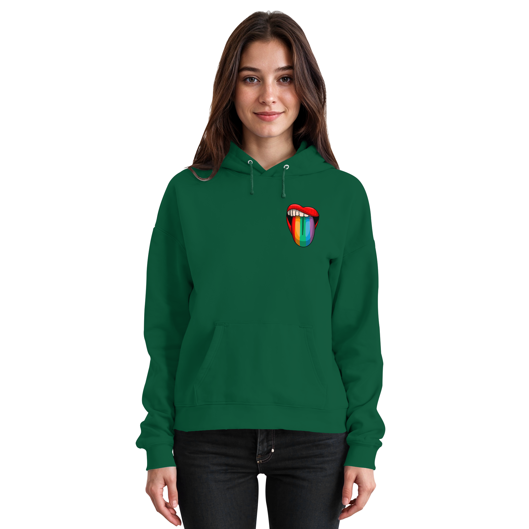 Speak Up or Shut Up Backprint - Basic Unisex Hoodie